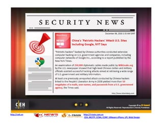 http://ceh.vn   http://i-train.com.vn
                CEH, MCITP, CCNA, CCNP, VMware sPhere, LPI, Web Design
 