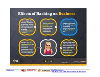 http://ceh.vn   http://i-train.com.vn
                CEH, MCITP, CCNA, CCNP, VMware sPhere, LPI, Web Design
 