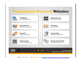 http://ceh.vn   http://i-train.com.vn
                CEH, MCITP, CCNA, CCNP, VMware sPhere, LPI, Web Design
 