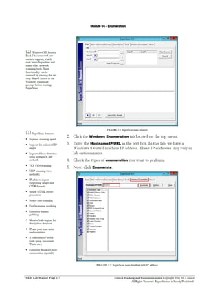 Cehv8 Labs - Module04: Enumeration