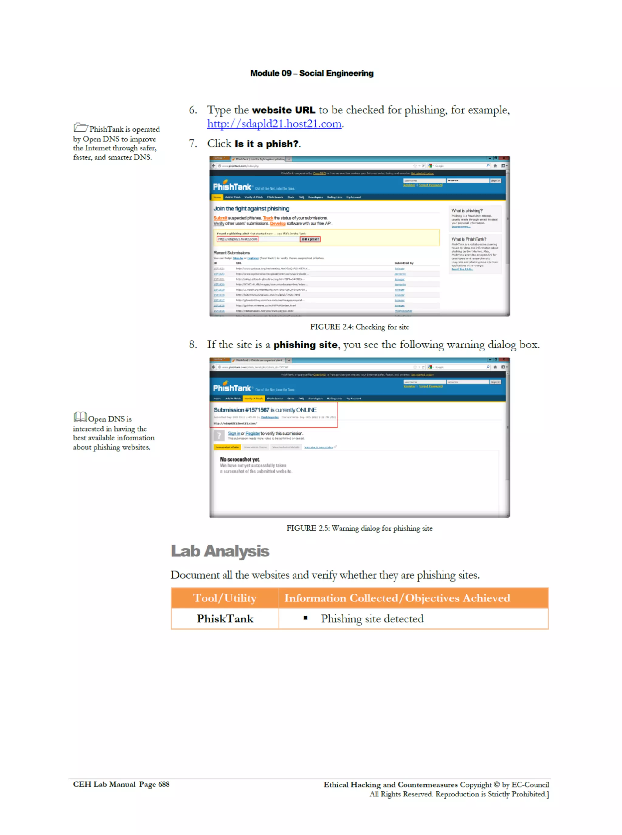 Cehv8 Labs - Module09: Social Engineering.