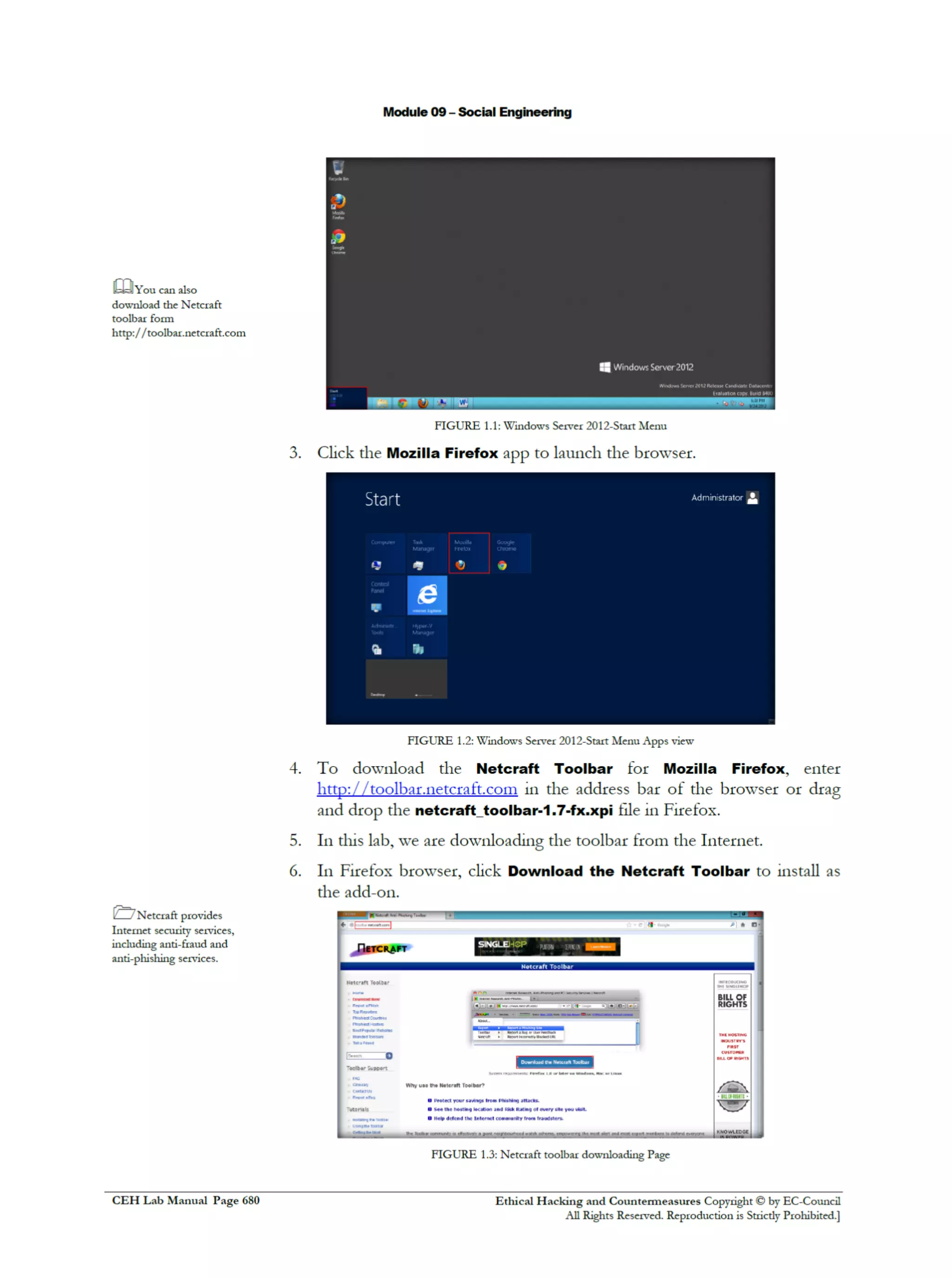 Cehv8 Labs - Module09: Social Engineering.