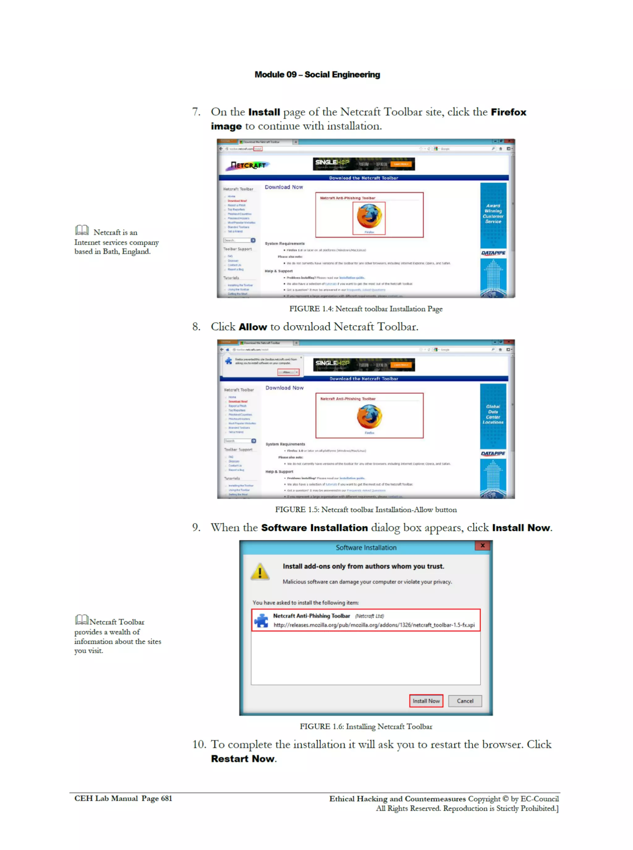 Cehv8 Labs - Module09: Social Engineering.