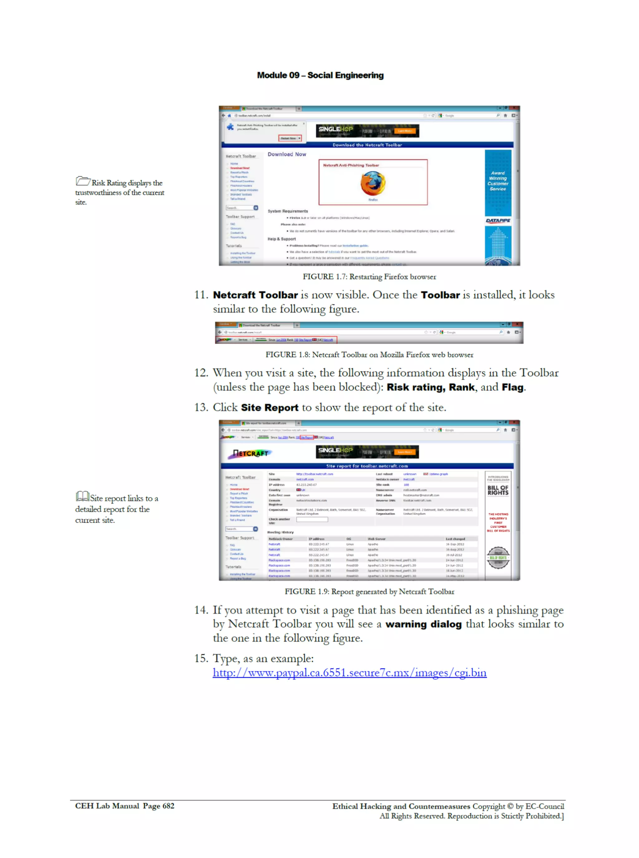 Cehv8 Labs - Module09: Social Engineering.