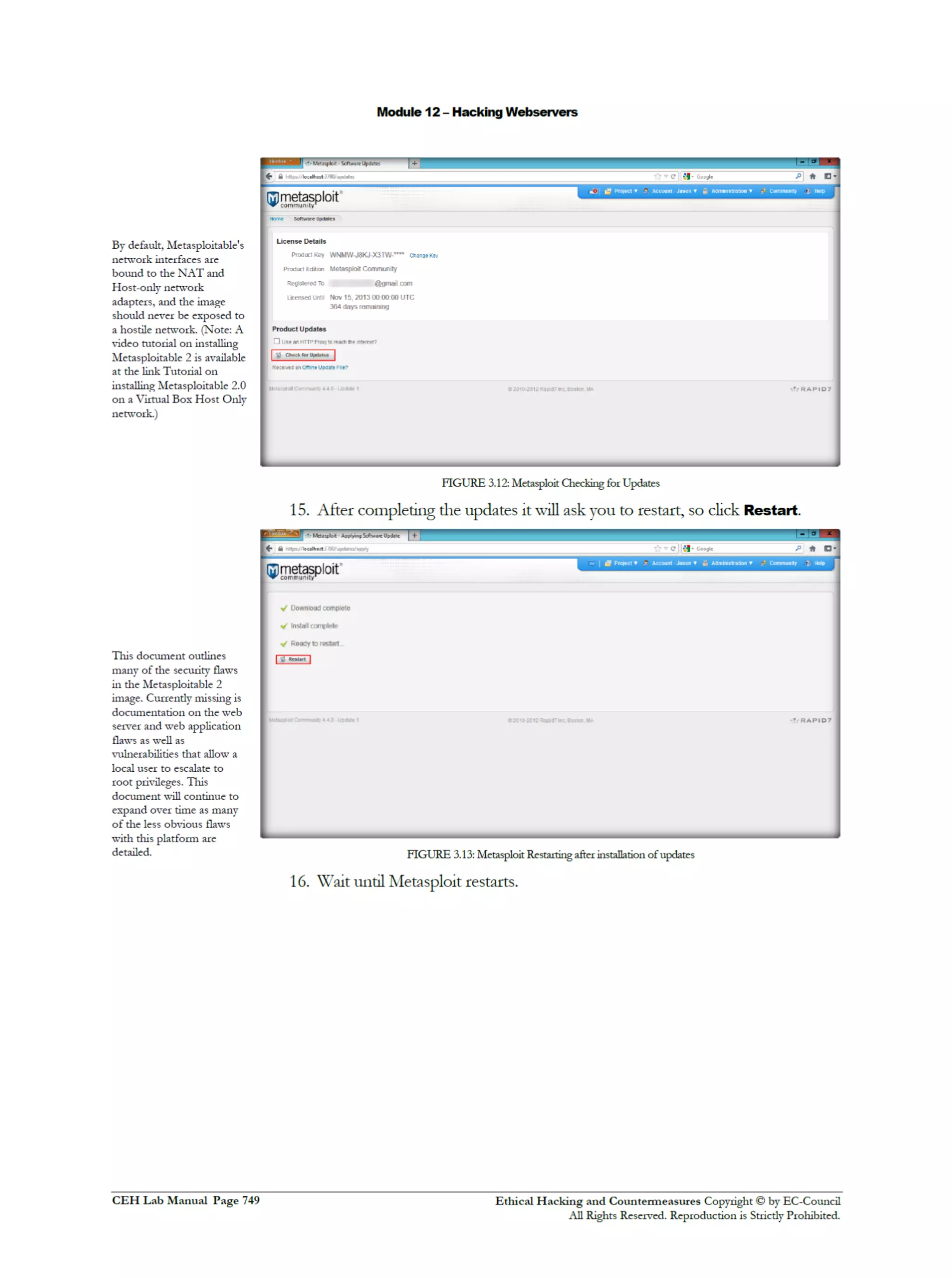 Cehv8 Labs - Module12: Hacking Webservers.