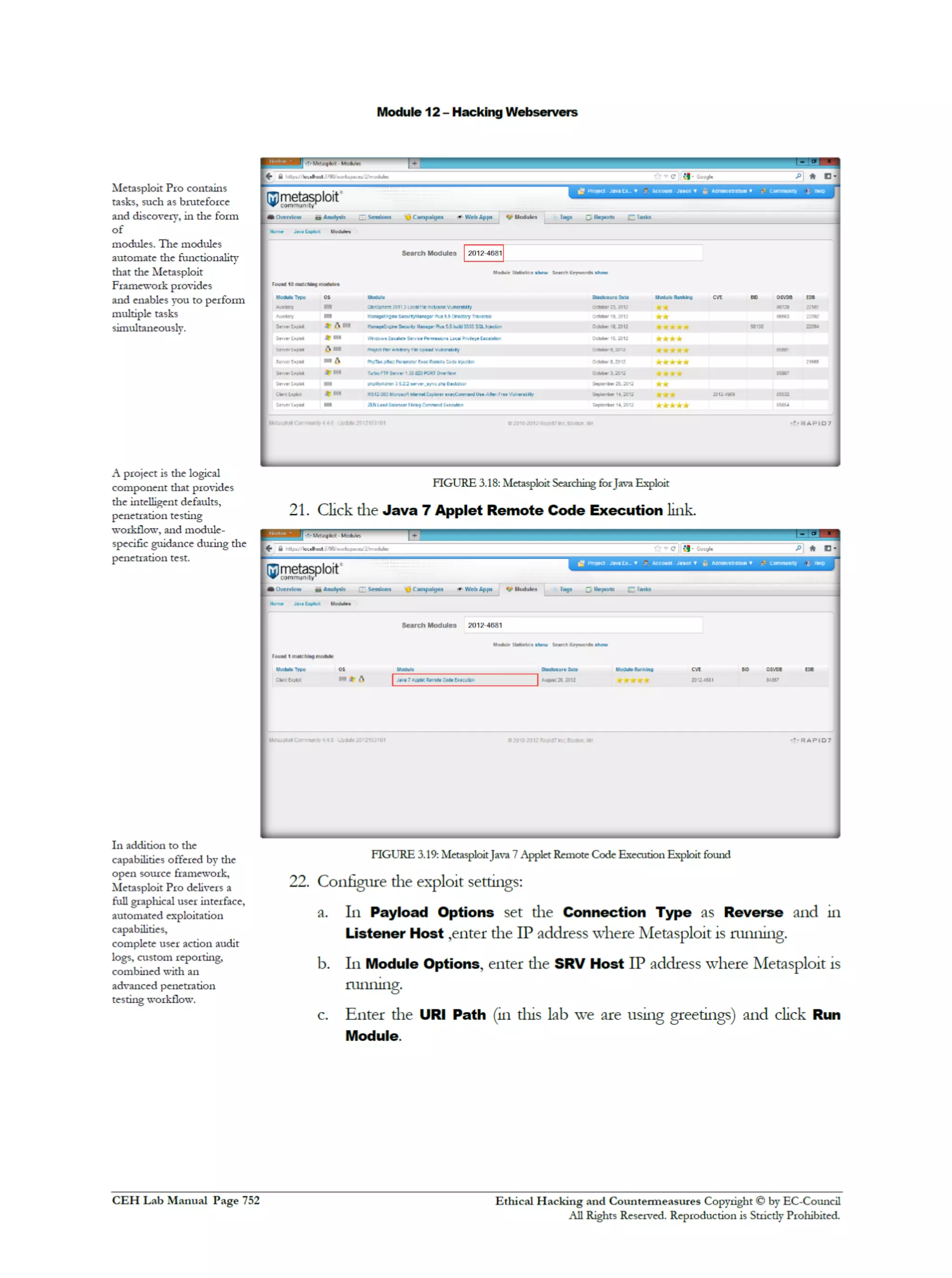 Cehv8 Labs - Module12: Hacking Webservers.