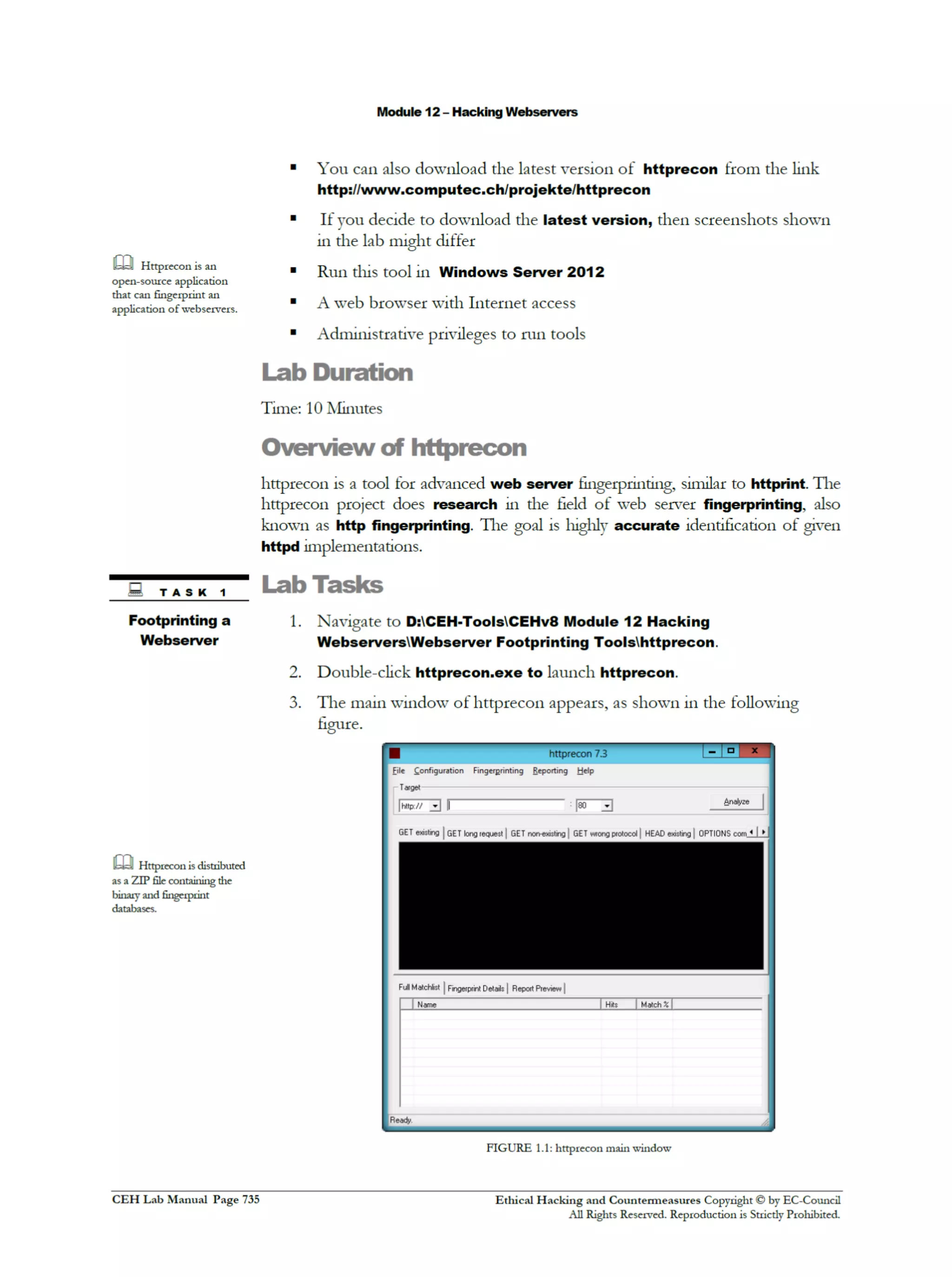 Cehv8 Labs - Module12: Hacking Webservers.