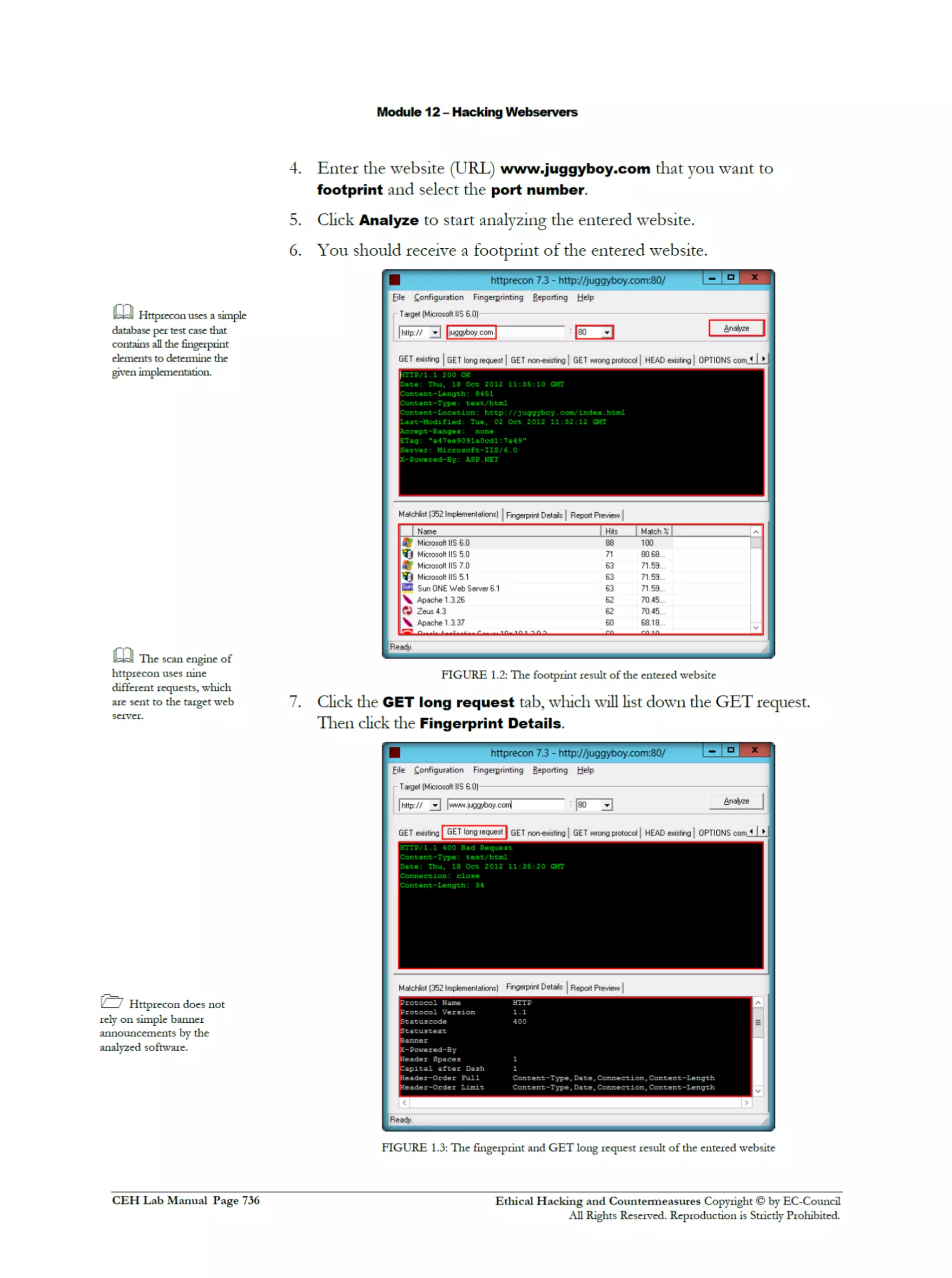 Cehv8 Labs - Module12: Hacking Webservers.
