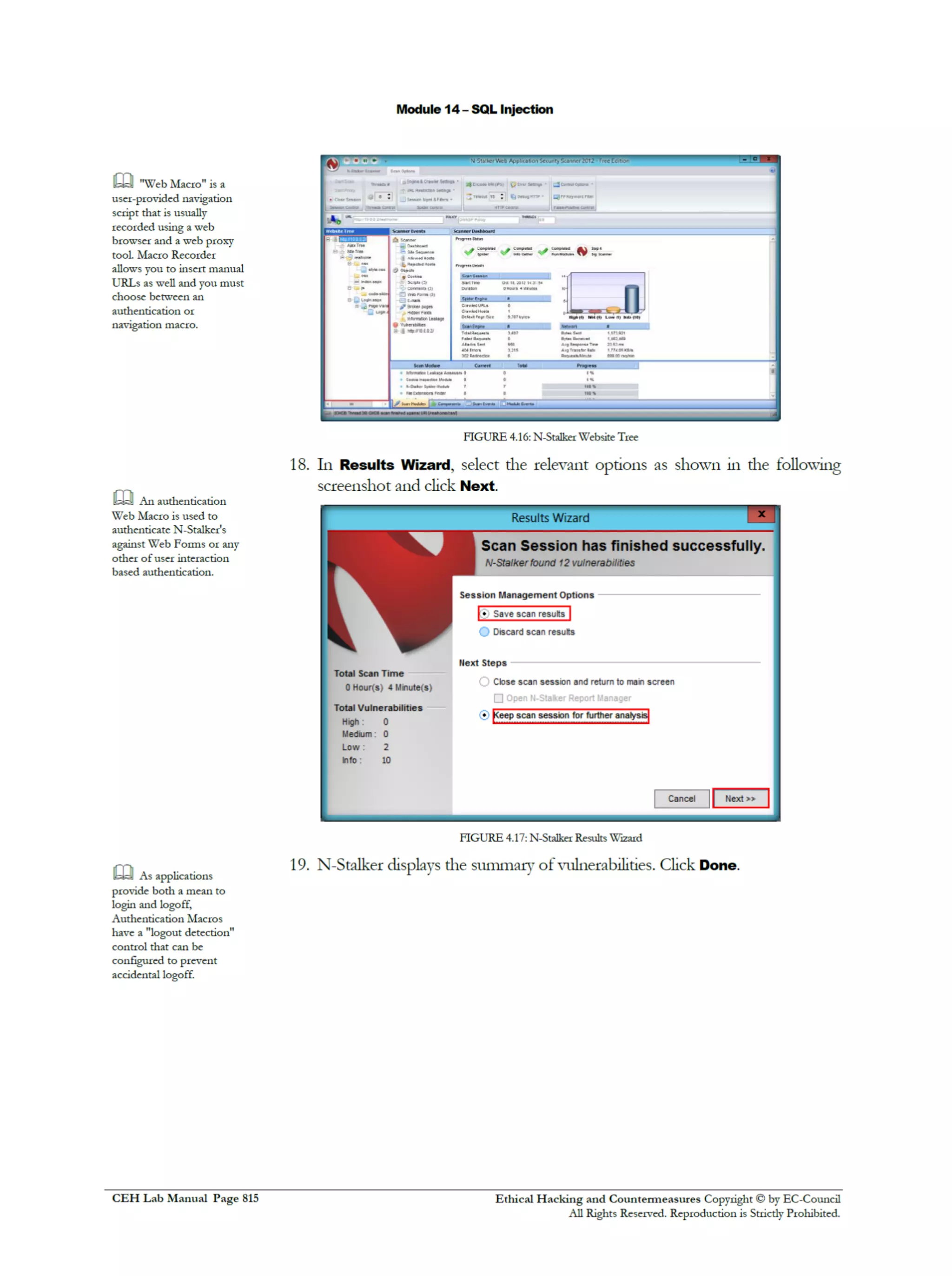 Cehv8 Labs - Module14: SQL Injection