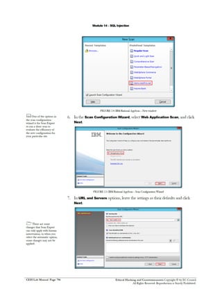 Cehv8 Labs - Module14: SQL Injection