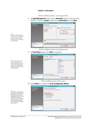 Cehv8 Labs - Module14: SQL Injection