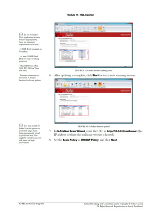 Cehv8 Labs - Module14: SQL Injection