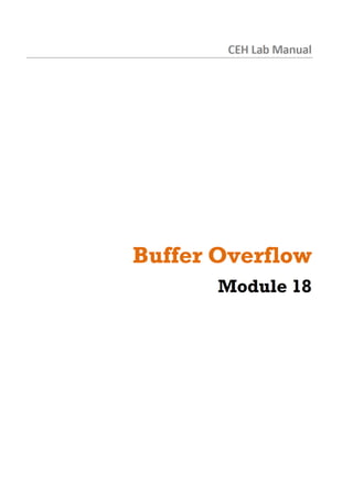 Ceh v8 Labs - Module18: Buffer Overflow.
