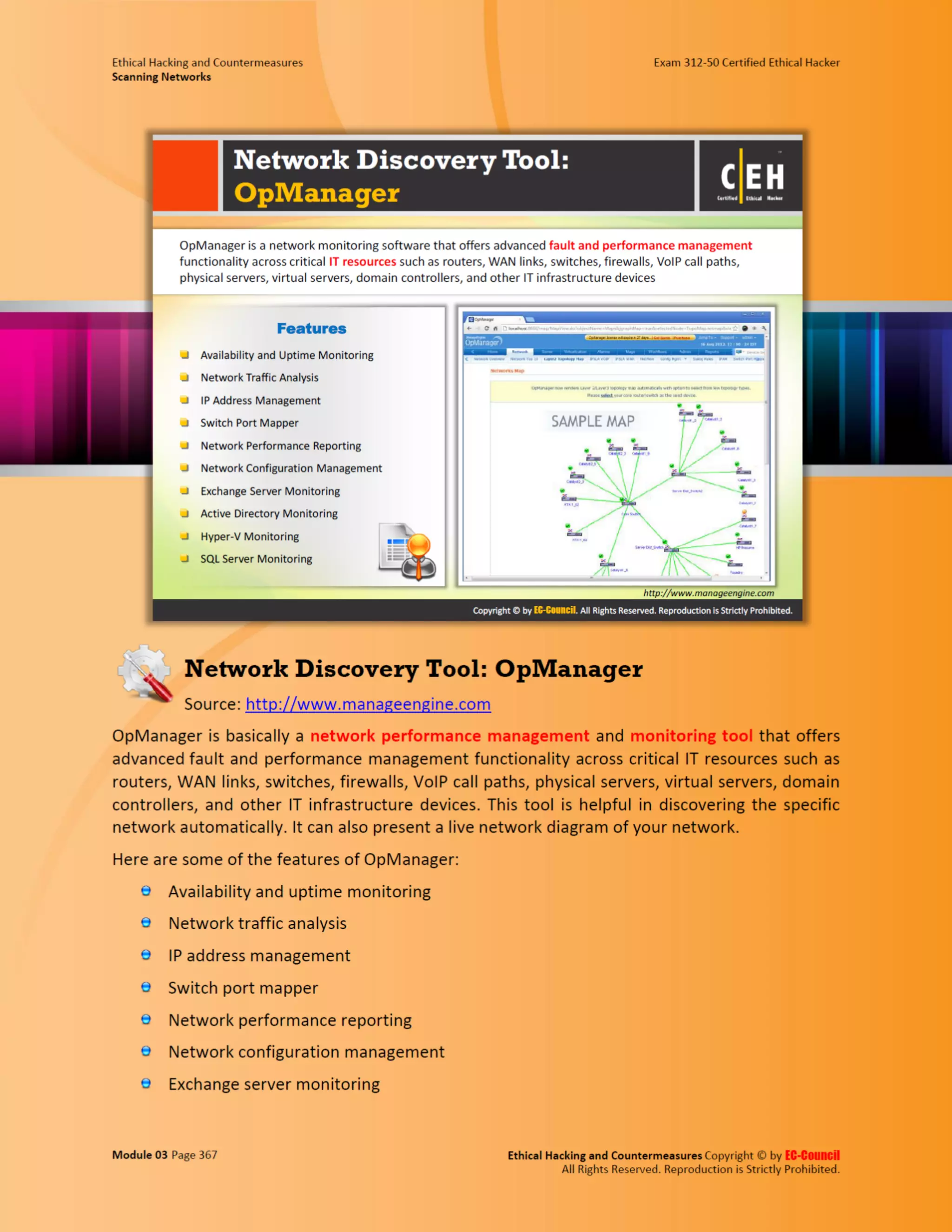 Cehv8 - Module 03: Scanning Networks
