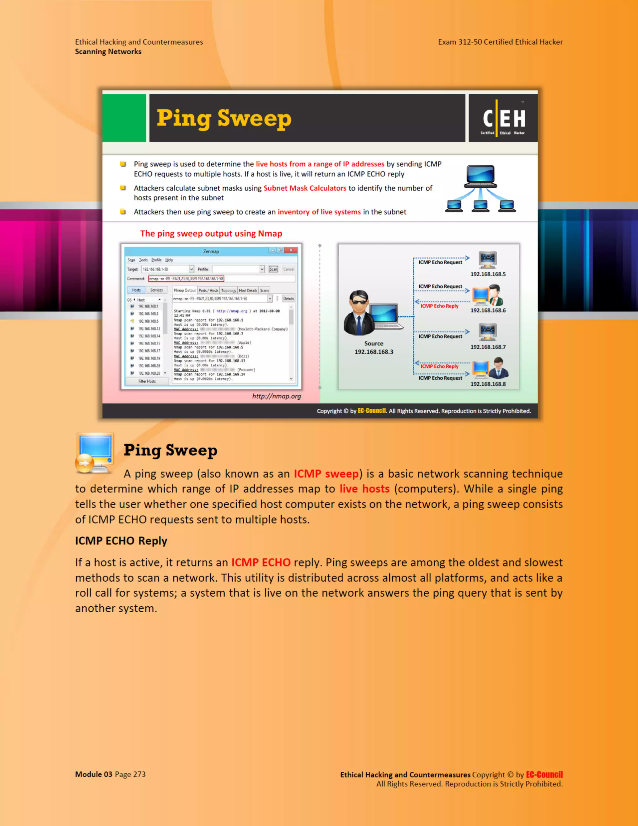 Cehv8 - Module 03: Scanning Networks