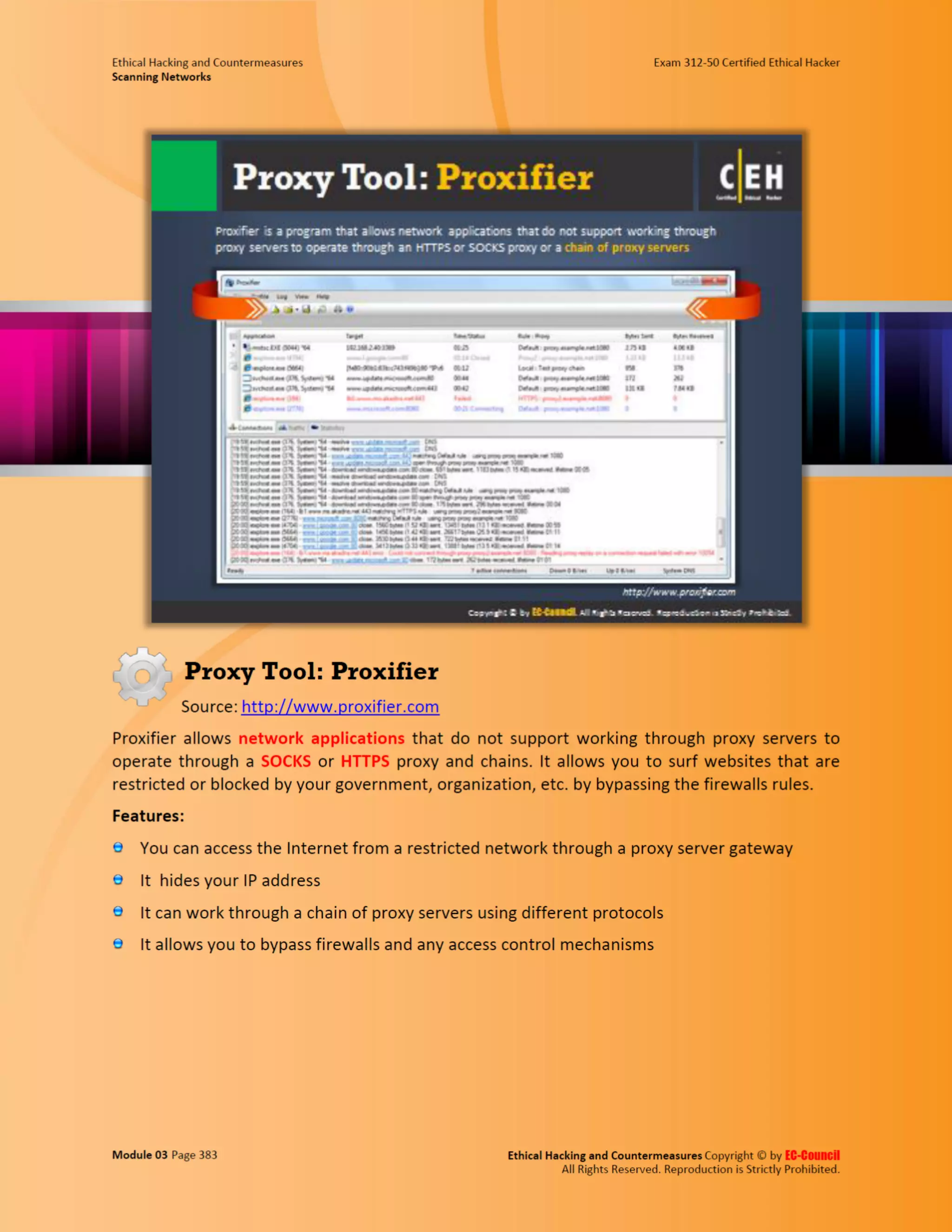Cehv8 - Module 03: Scanning Networks