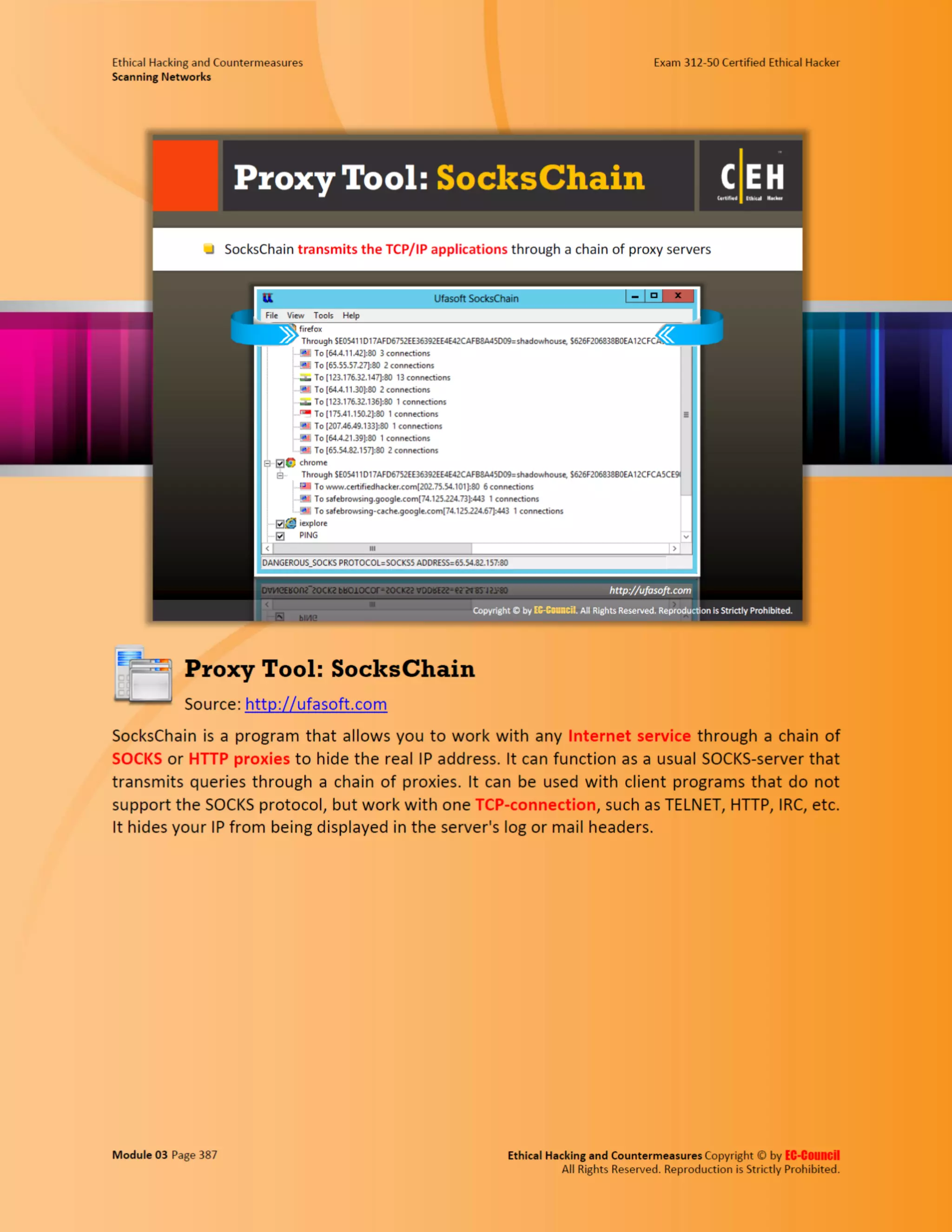 Cehv8 - Module 03: Scanning Networks