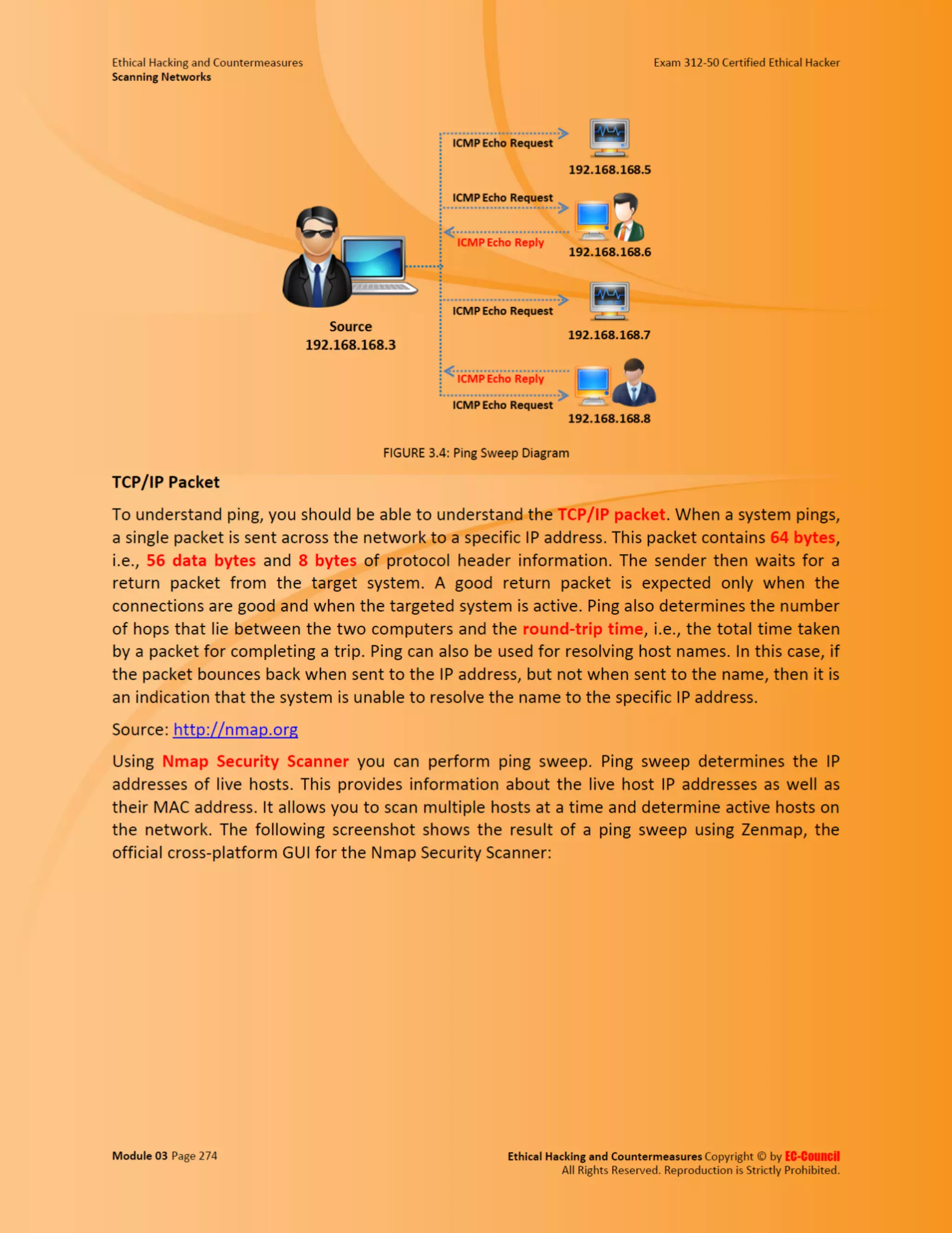 Cehv8 - Module 03: Scanning Networks