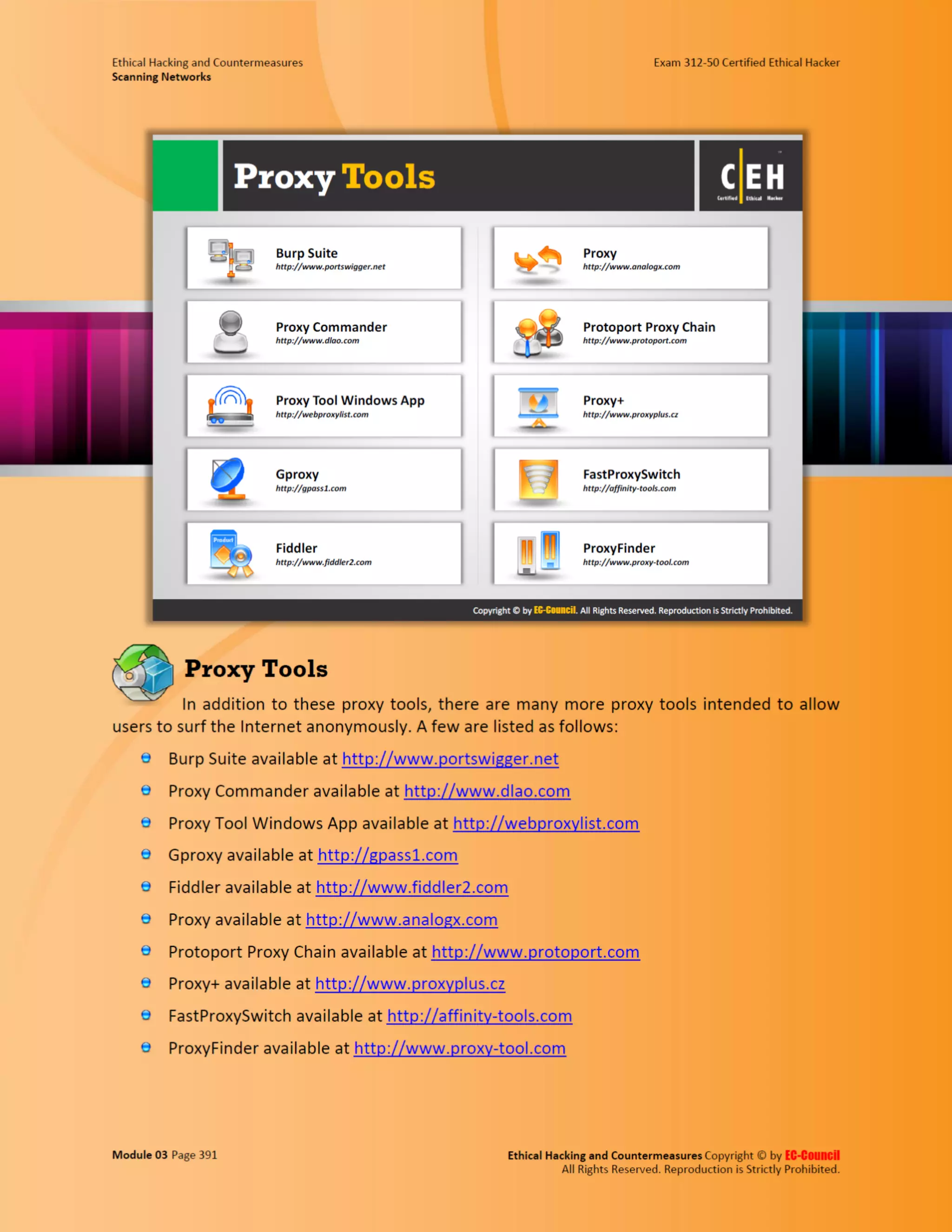 Cehv8 - Module 03: Scanning Networks