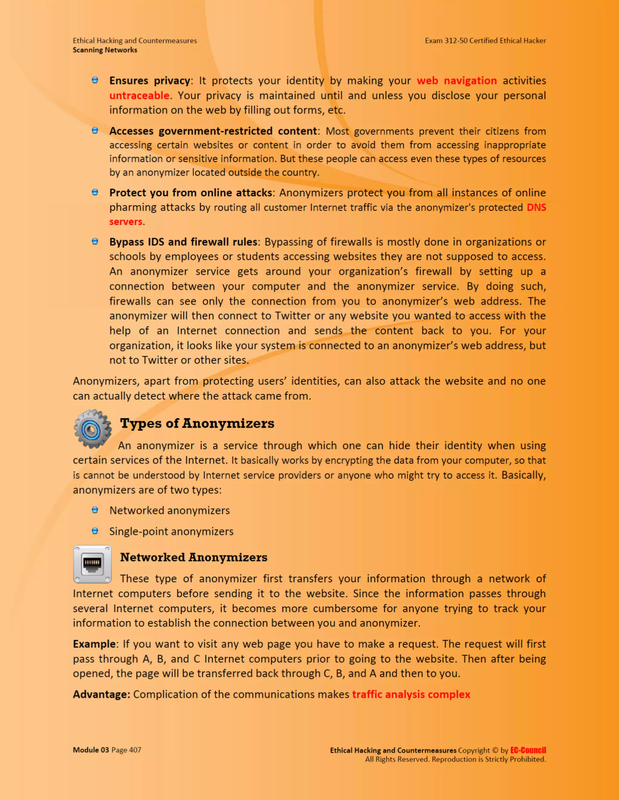 Cehv8 - Module 03: Scanning Networks