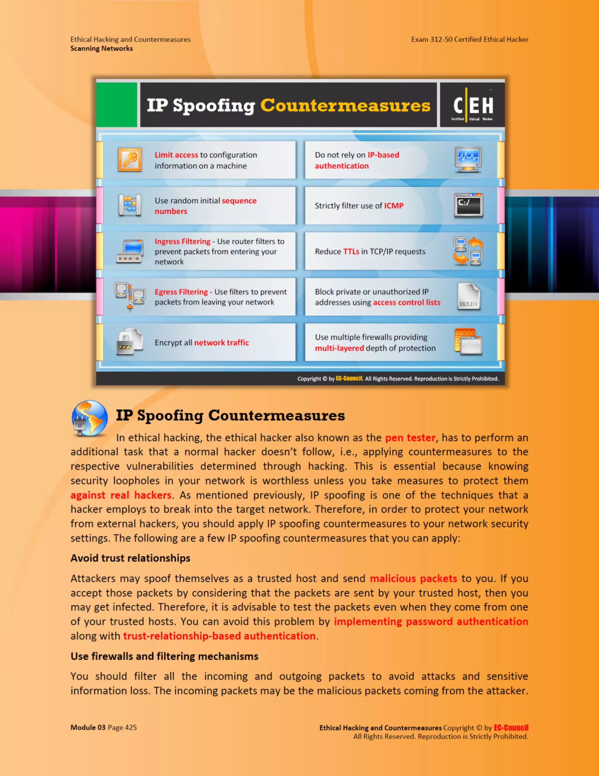 Cehv8 - Module 03: Scanning Networks
