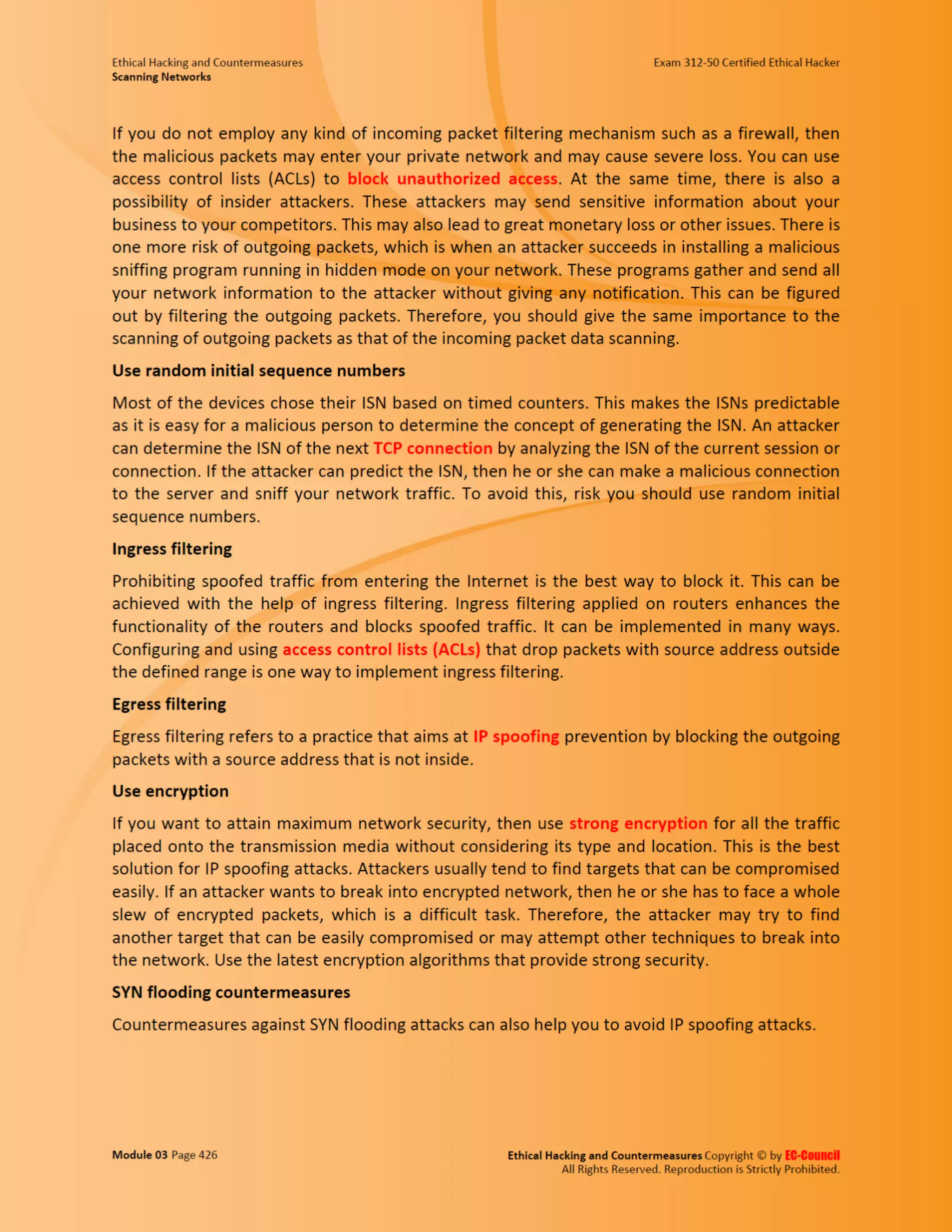 Cehv8 - Module 03: Scanning Networks