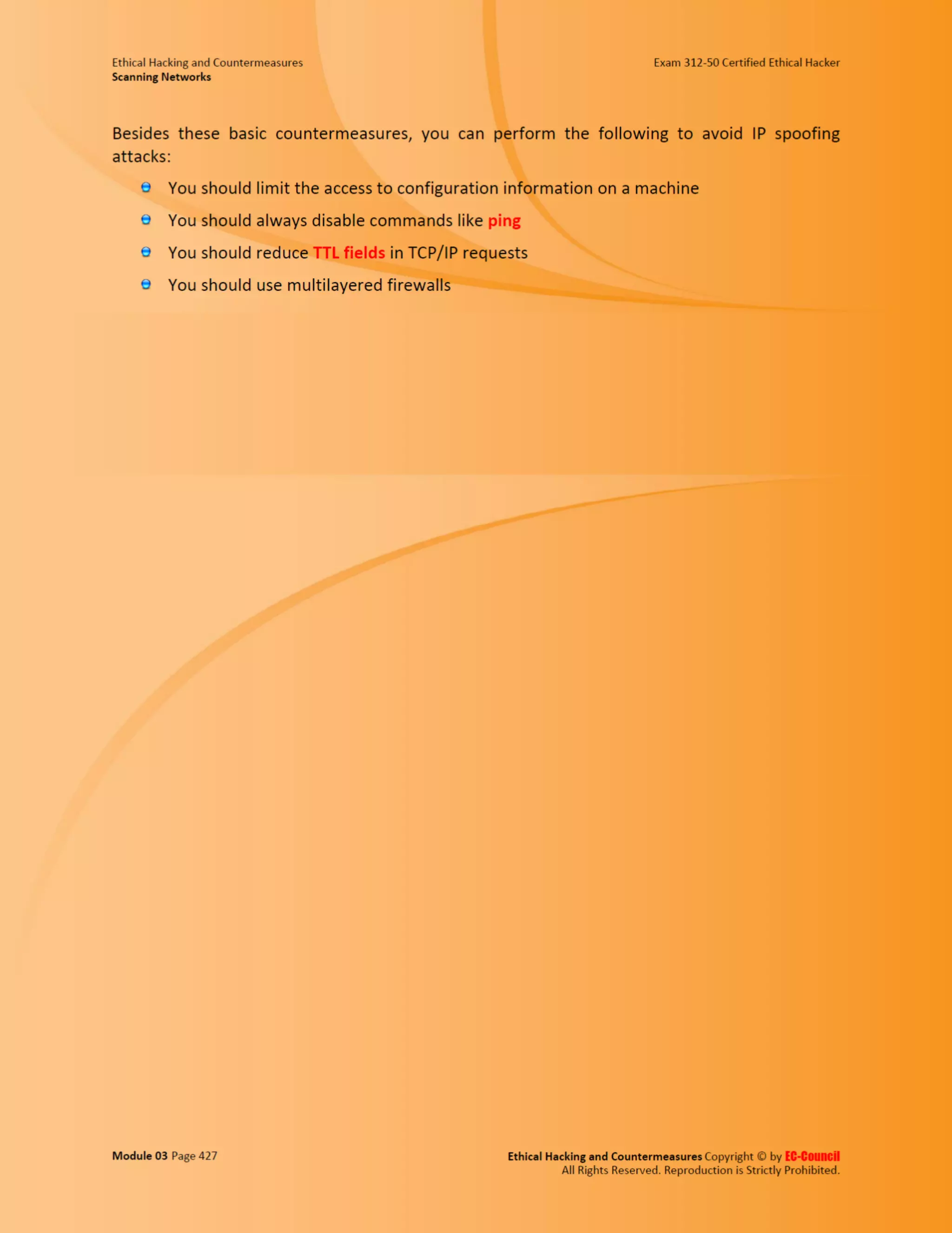 Cehv8 - Module 03: Scanning Networks