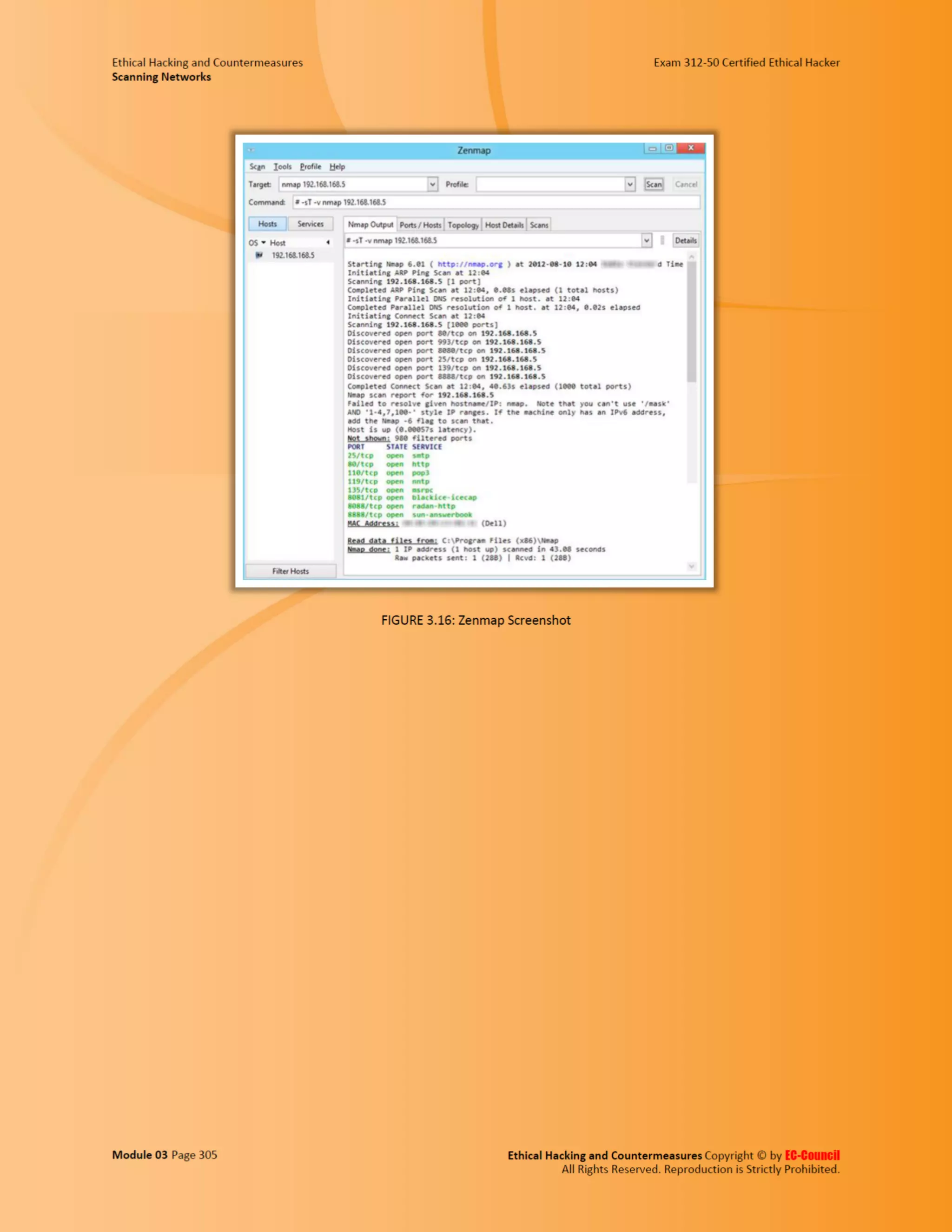 Cehv8 - Module 03: Scanning Networks