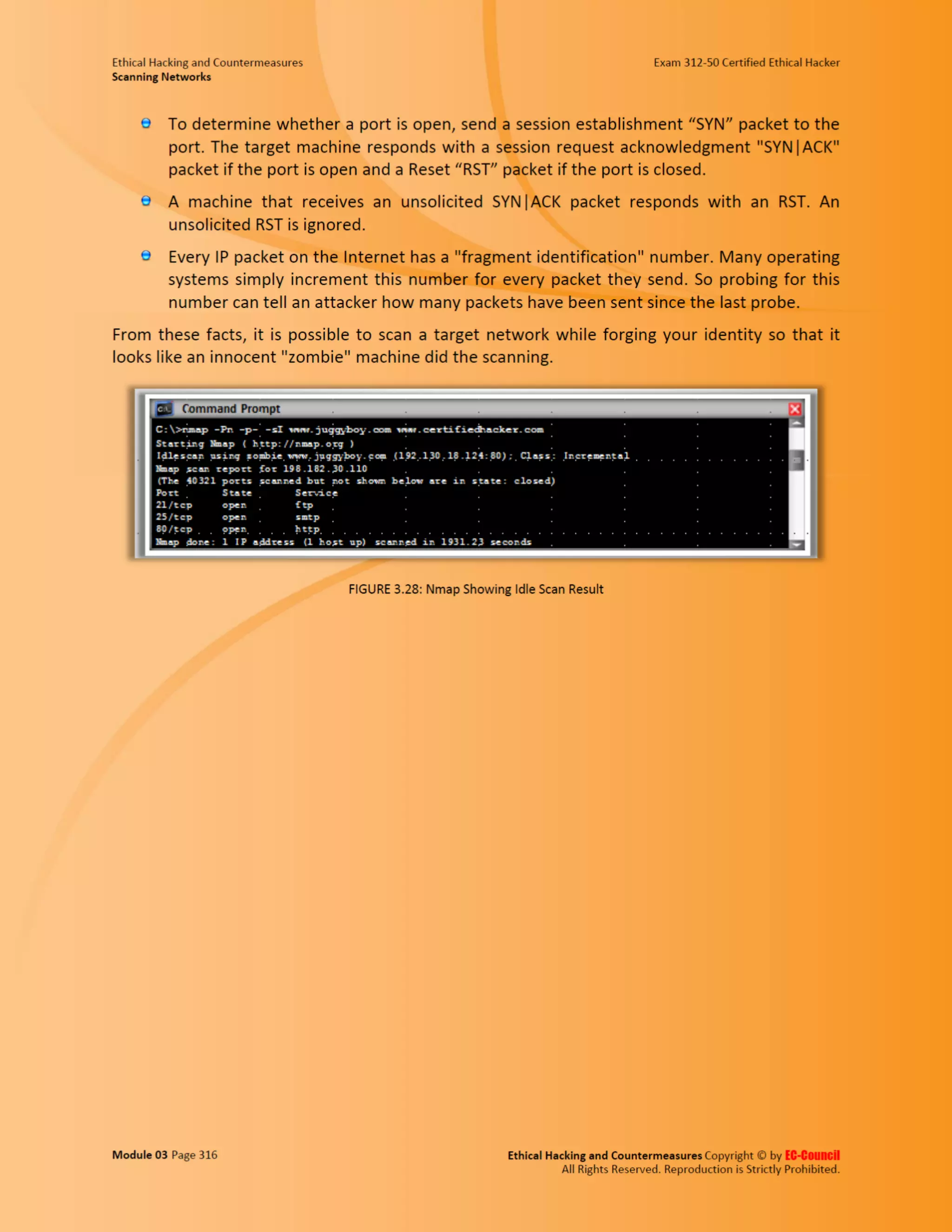 Cehv8 - Module 03: Scanning Networks