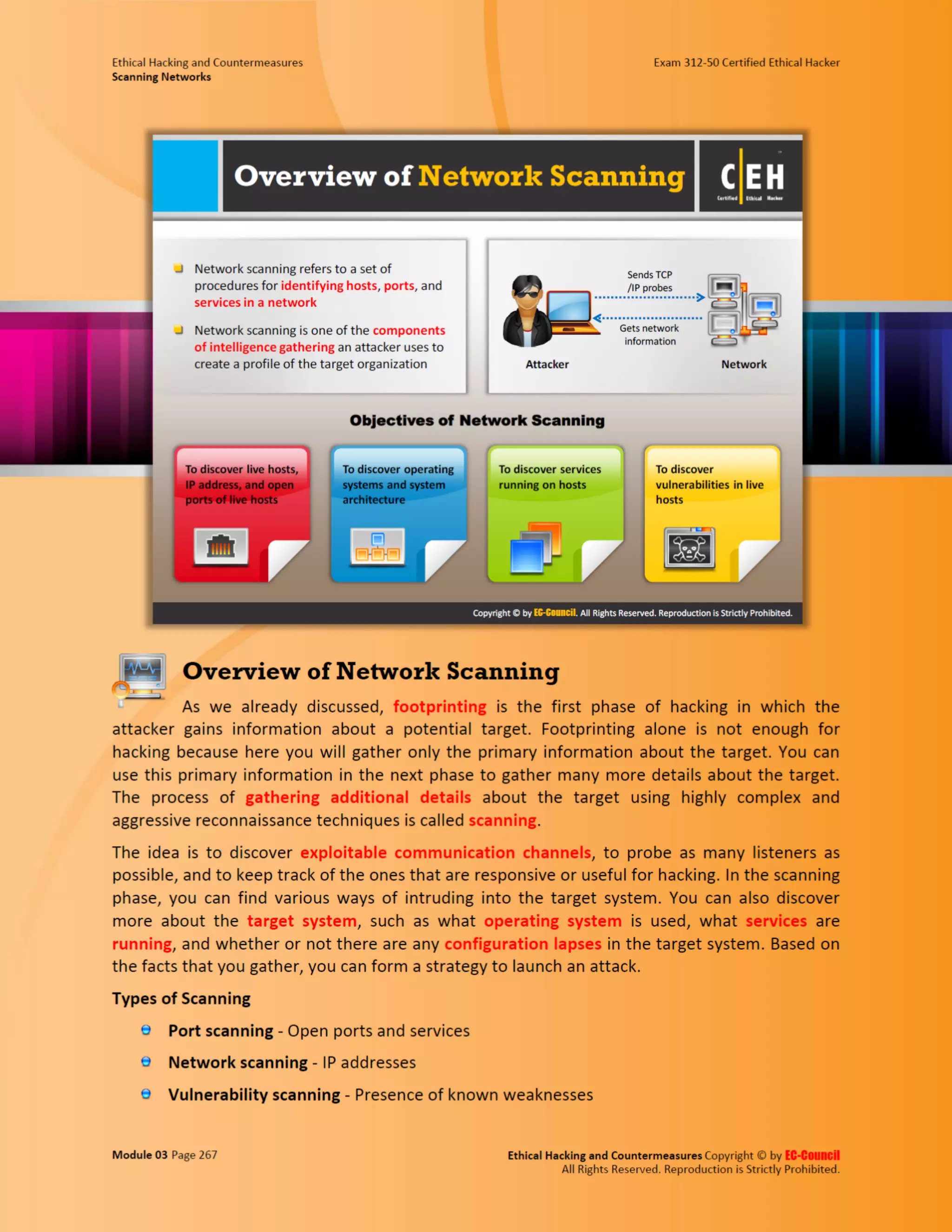 Cehv8 - Module 03: Scanning Networks