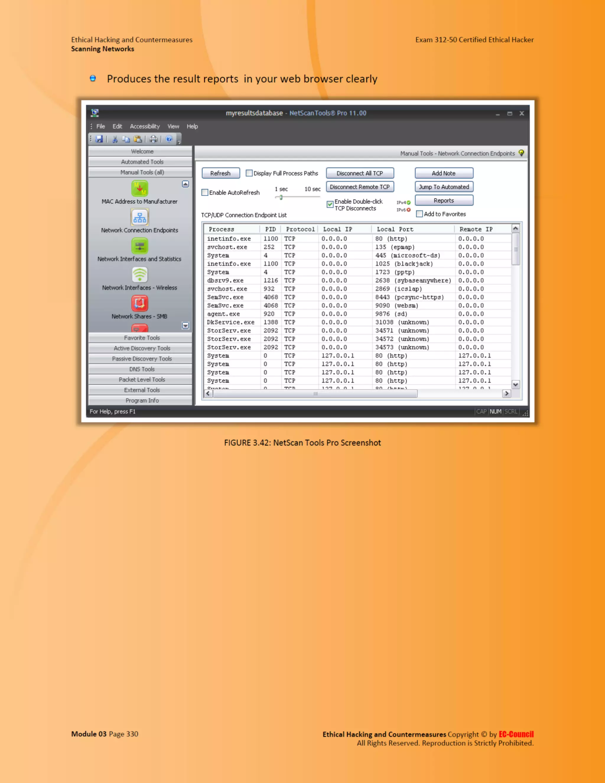 Cehv8 - Module 03: Scanning Networks