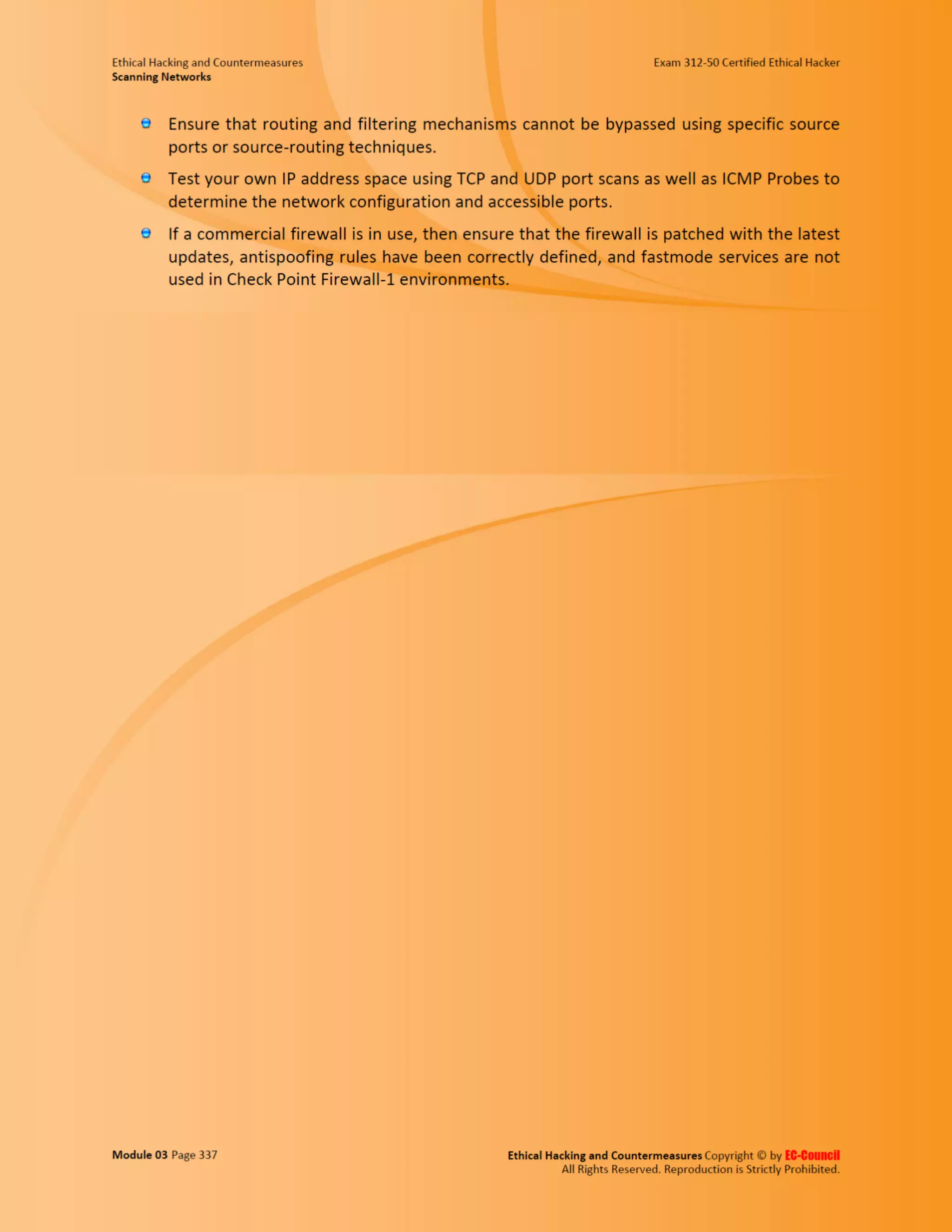 Cehv8 - Module 03: Scanning Networks