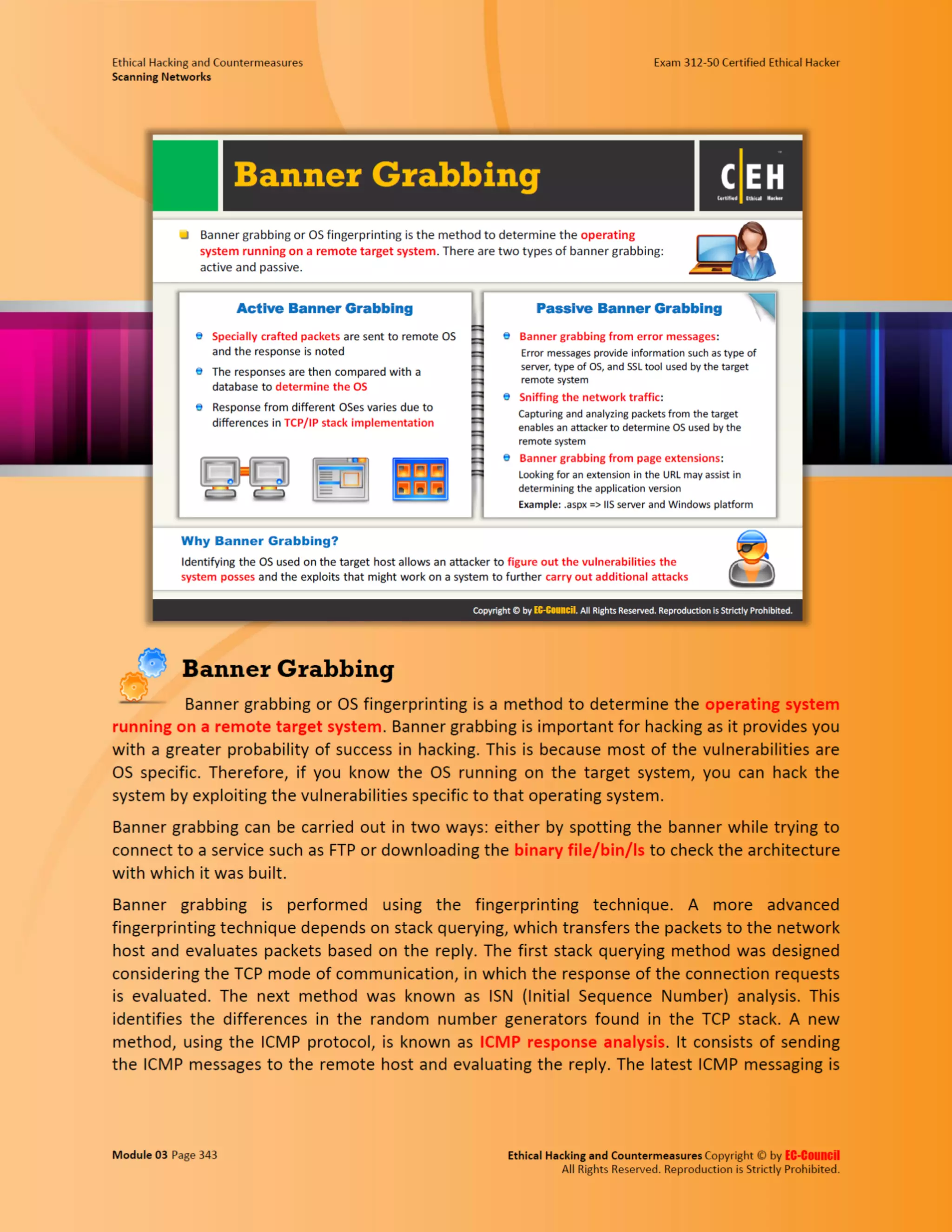 Cehv8 - Module 03: Scanning Networks