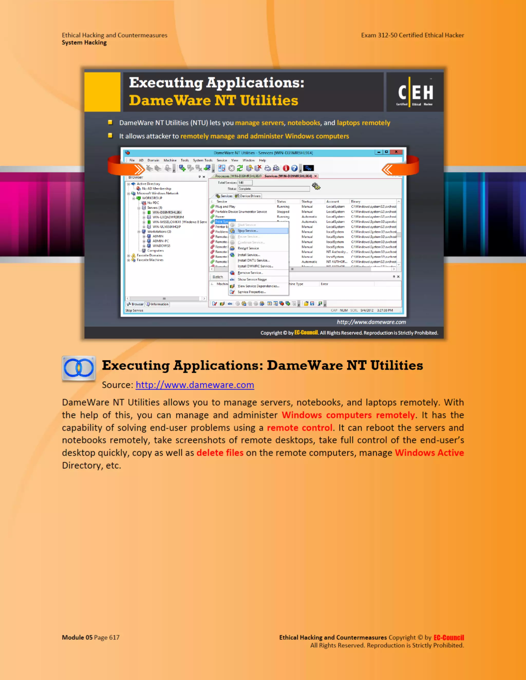 Cehv8 - Module 05: System Hacking