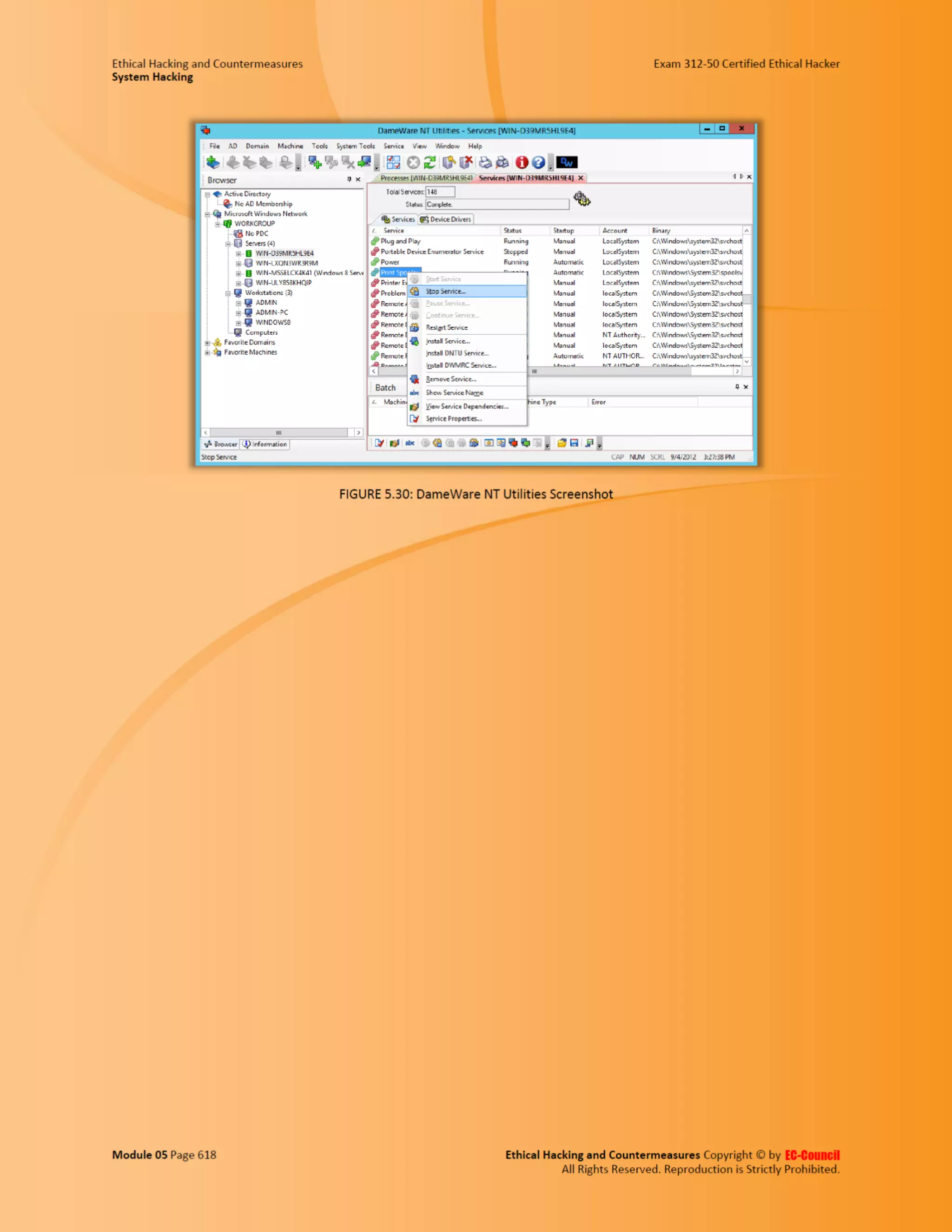 Cehv8 - Module 05: System Hacking