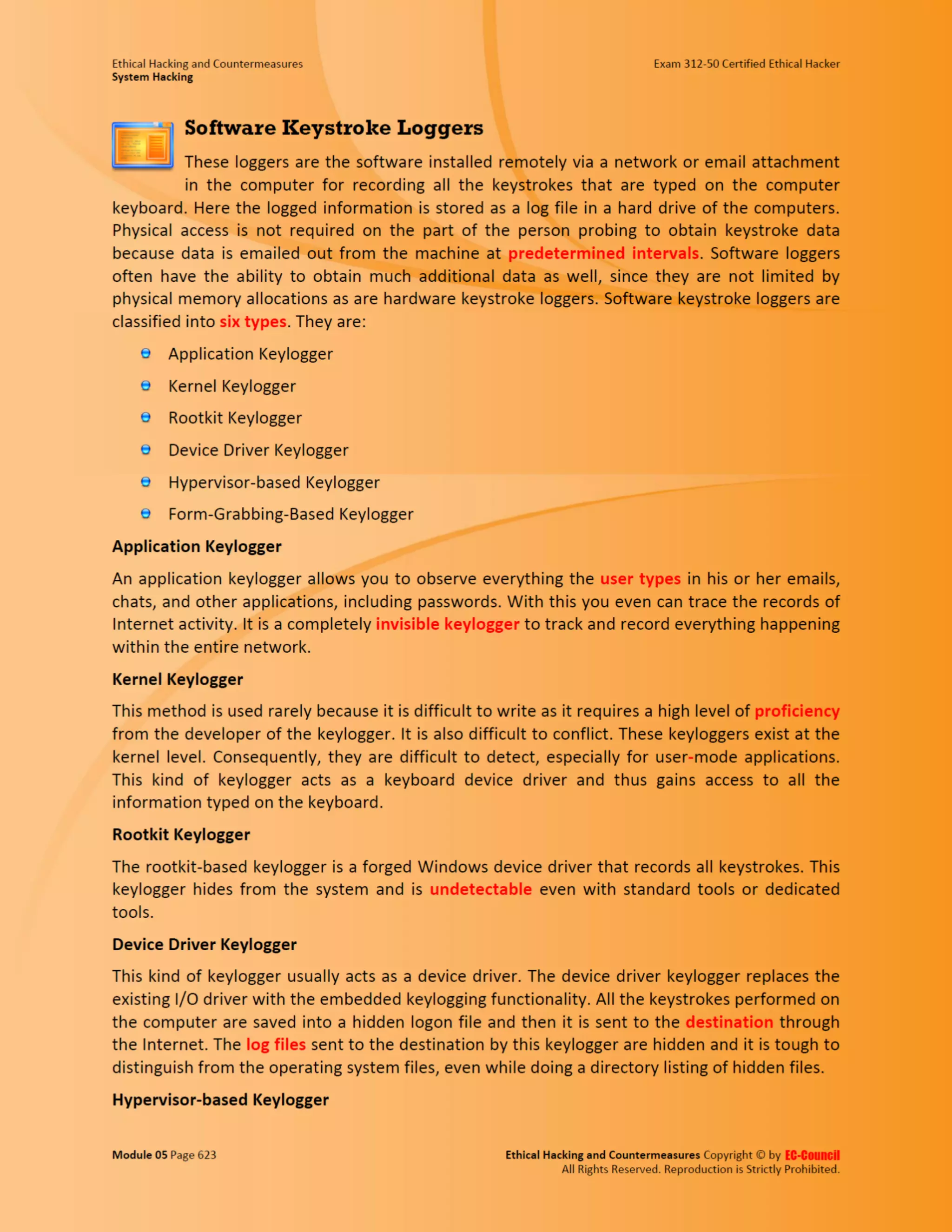 Cehv8 - Module 05: System Hacking