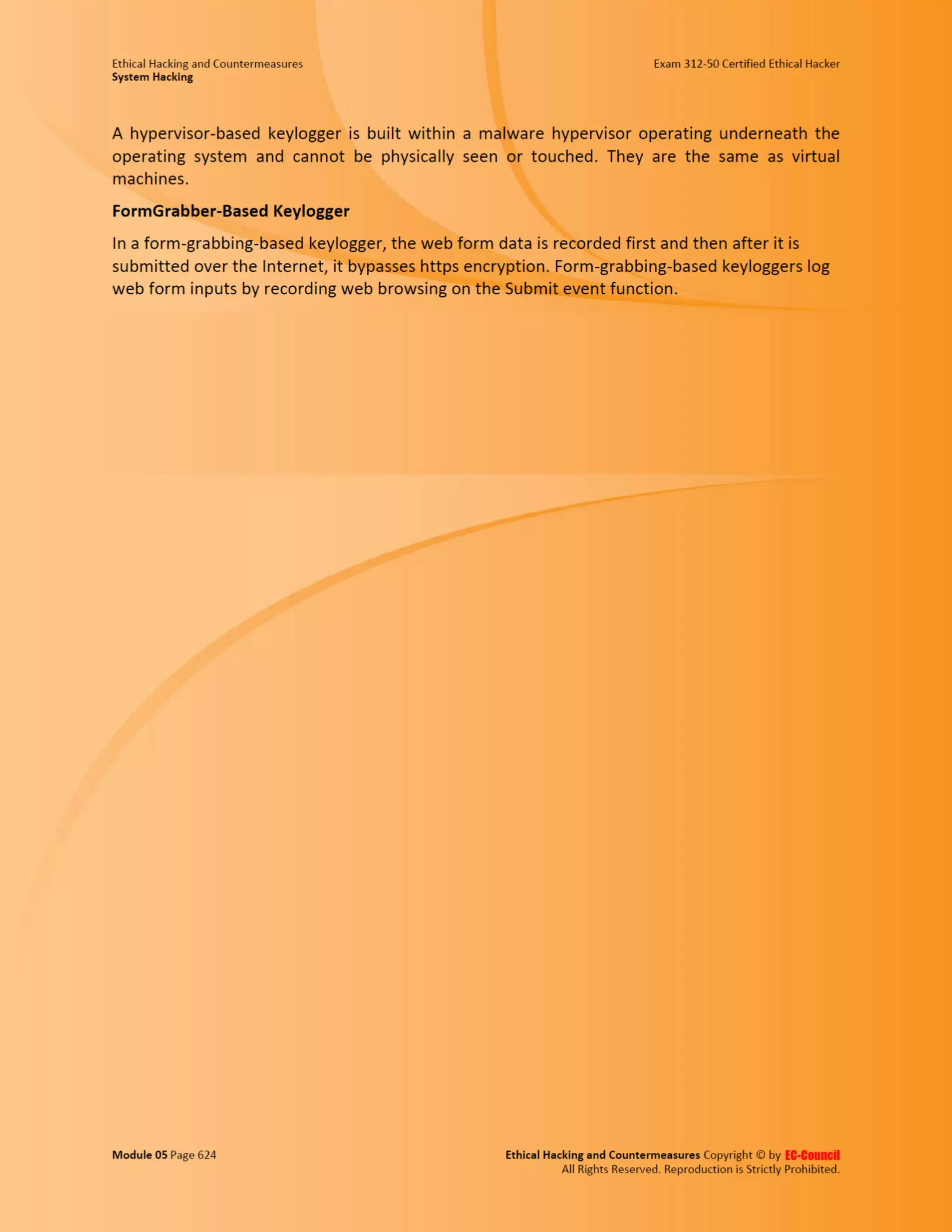 Cehv8 - Module 05: System Hacking