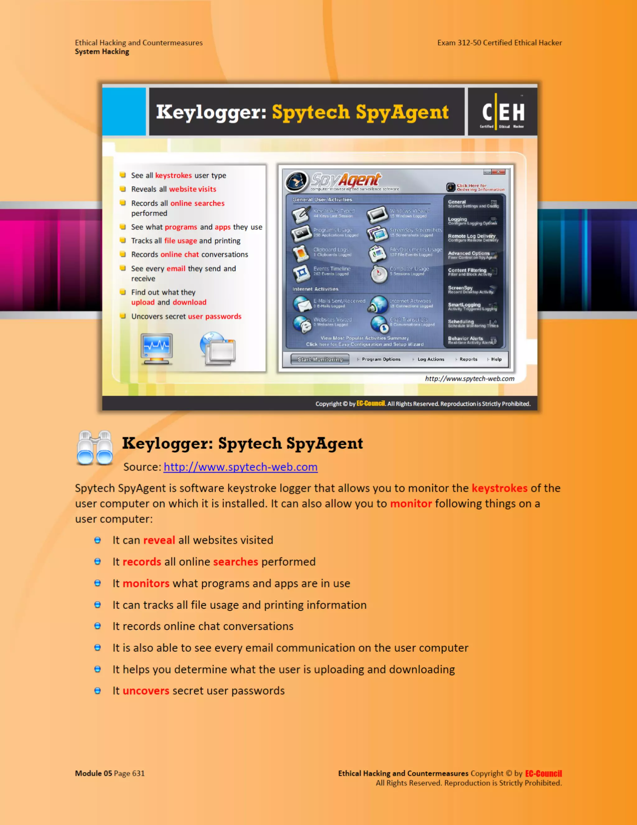 Cehv8 - Module 05: System Hacking