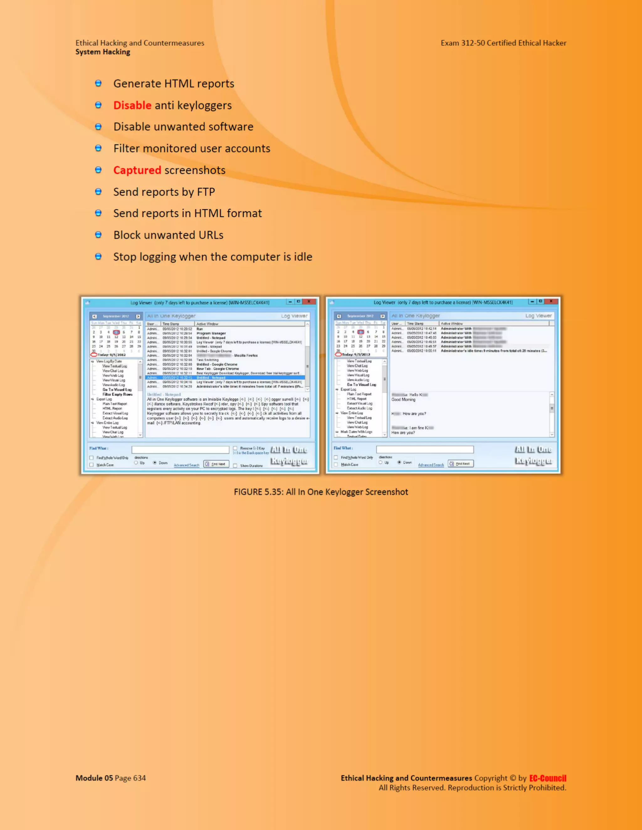 Cehv8 - Module 05: System Hacking