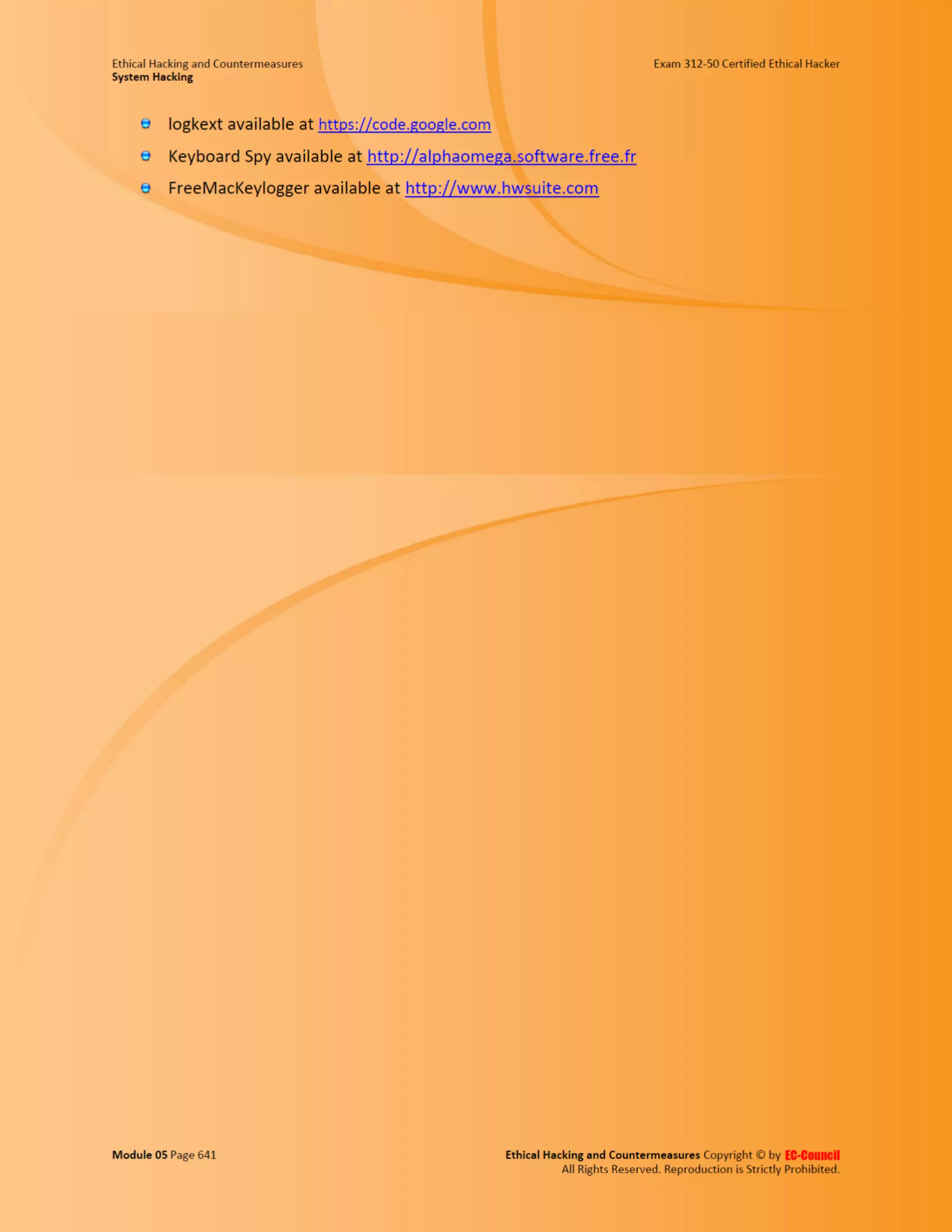 Cehv8 - Module 05: System Hacking