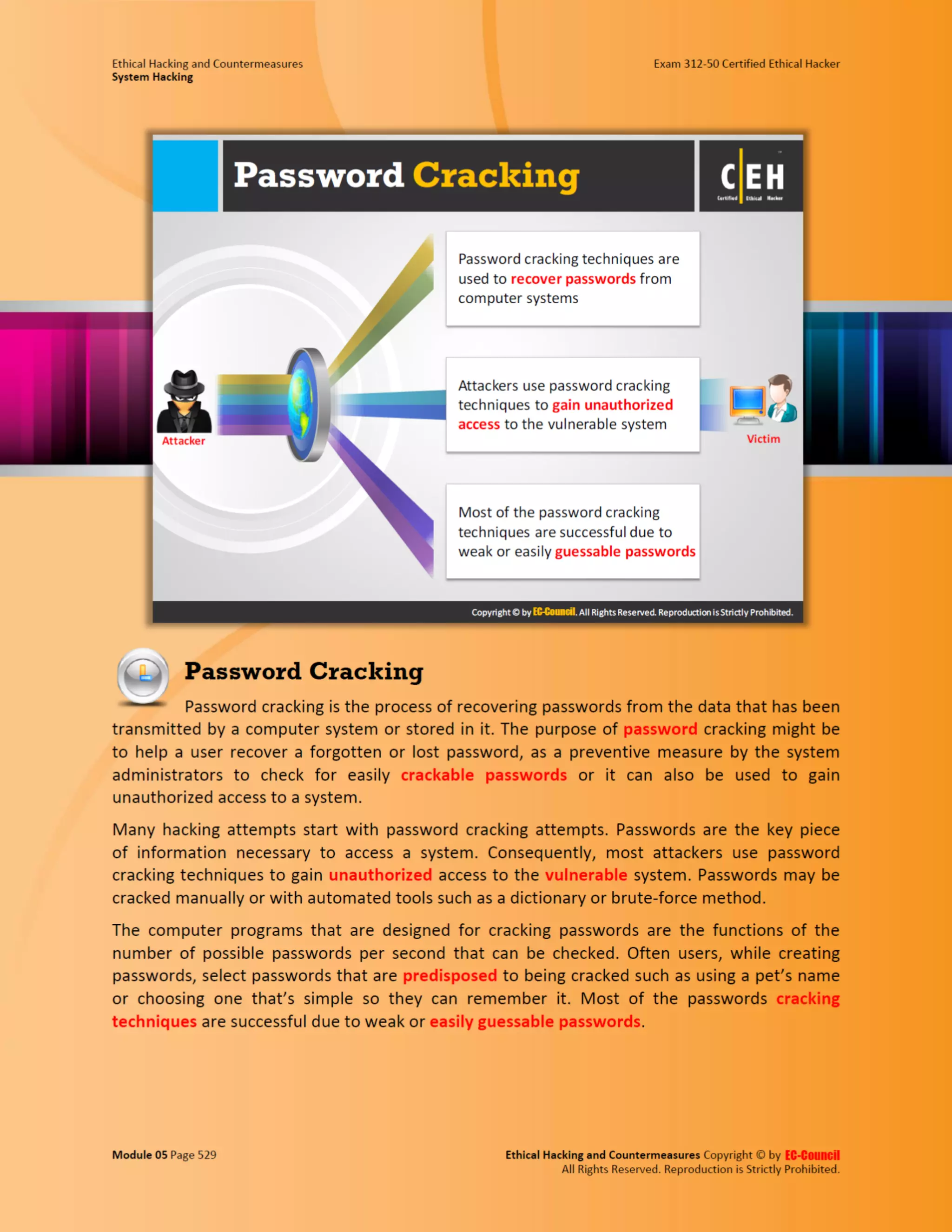 Cehv8 - Module 05: System Hacking
