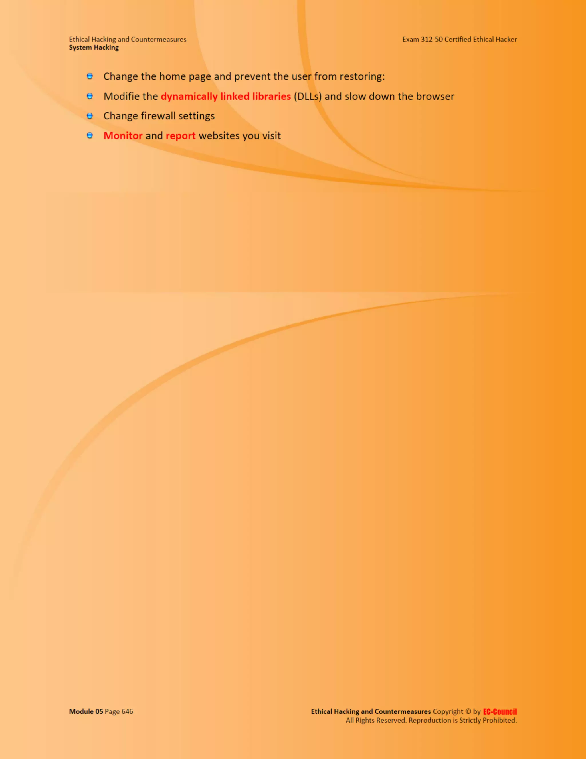 Cehv8 - Module 05: System Hacking