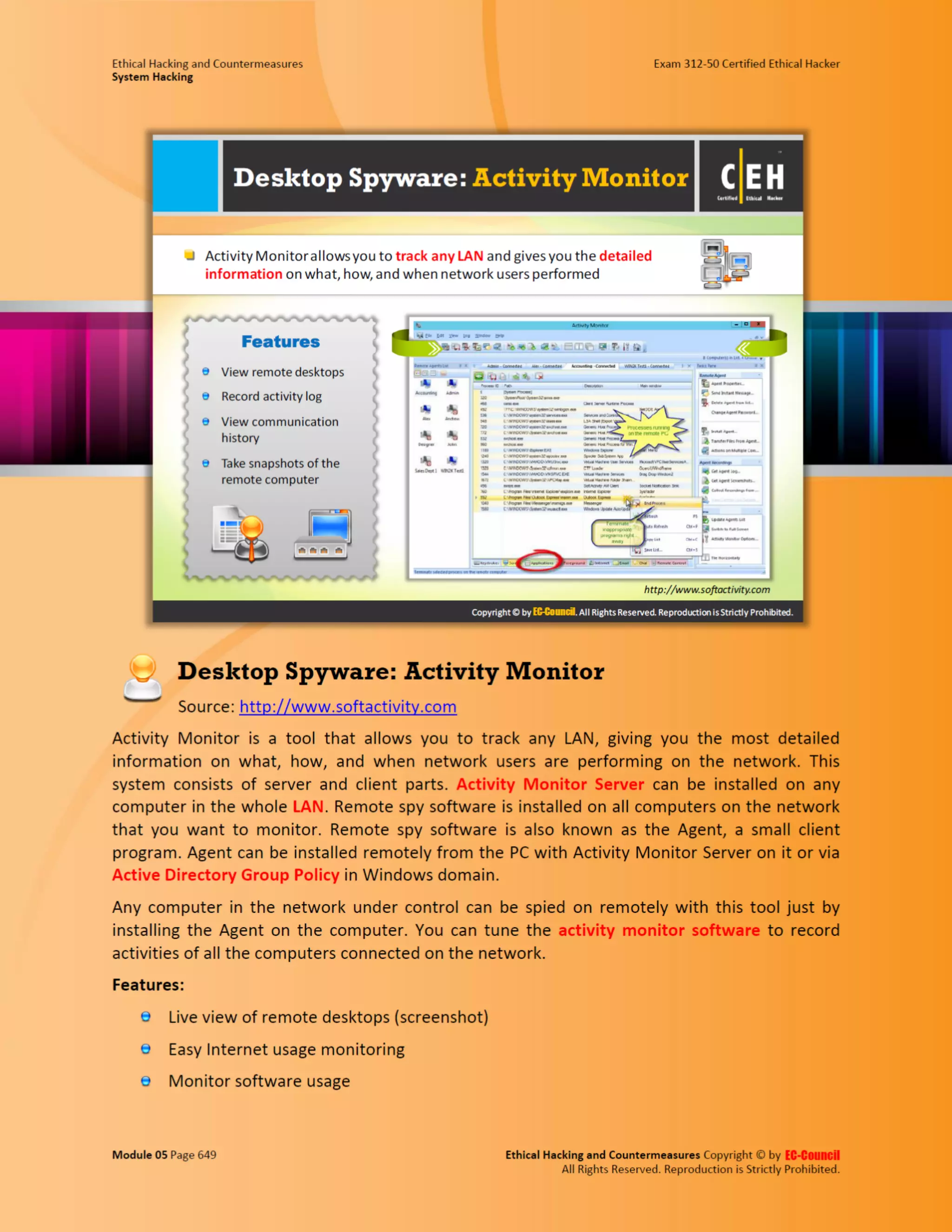 Cehv8 - Module 05: System Hacking