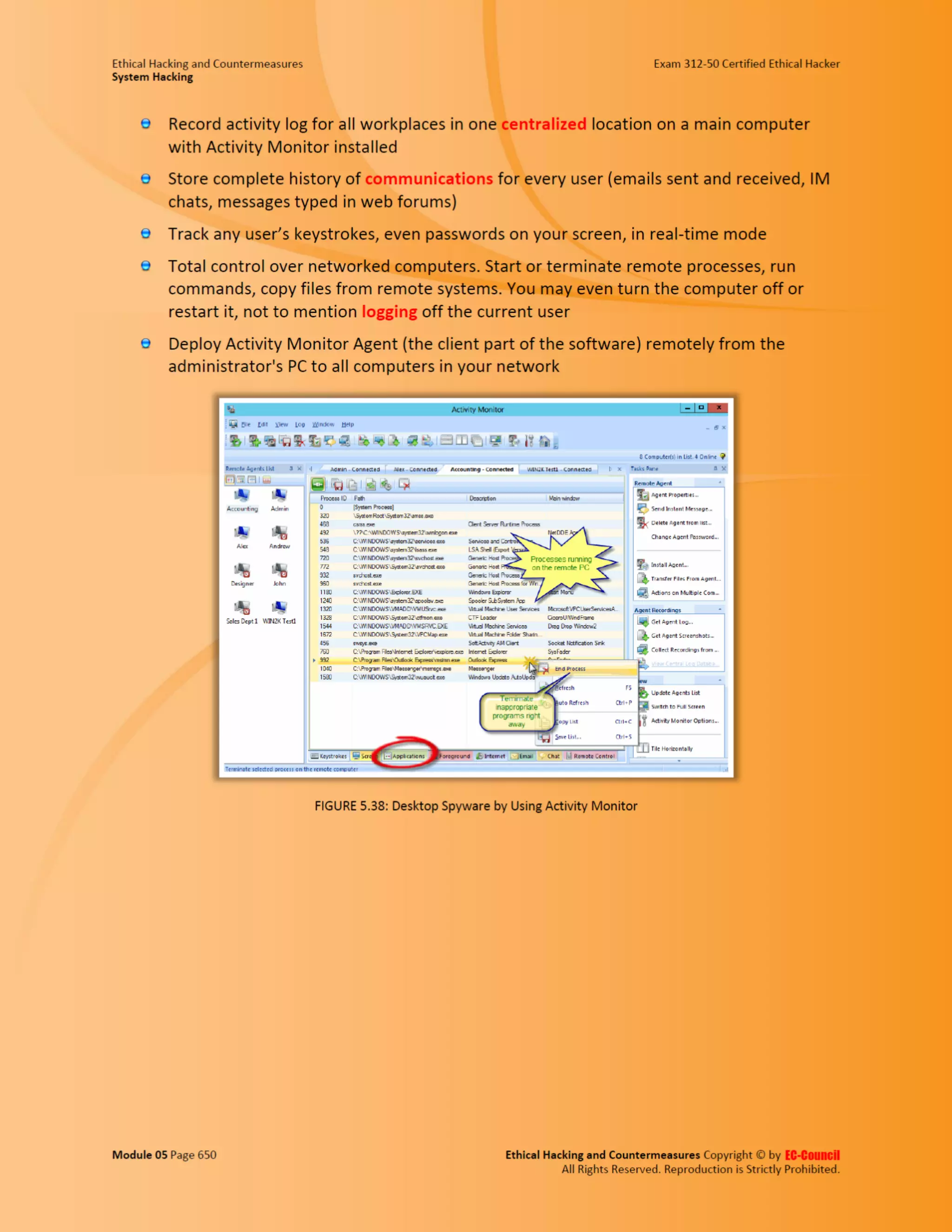 Cehv8 - Module 05: System Hacking