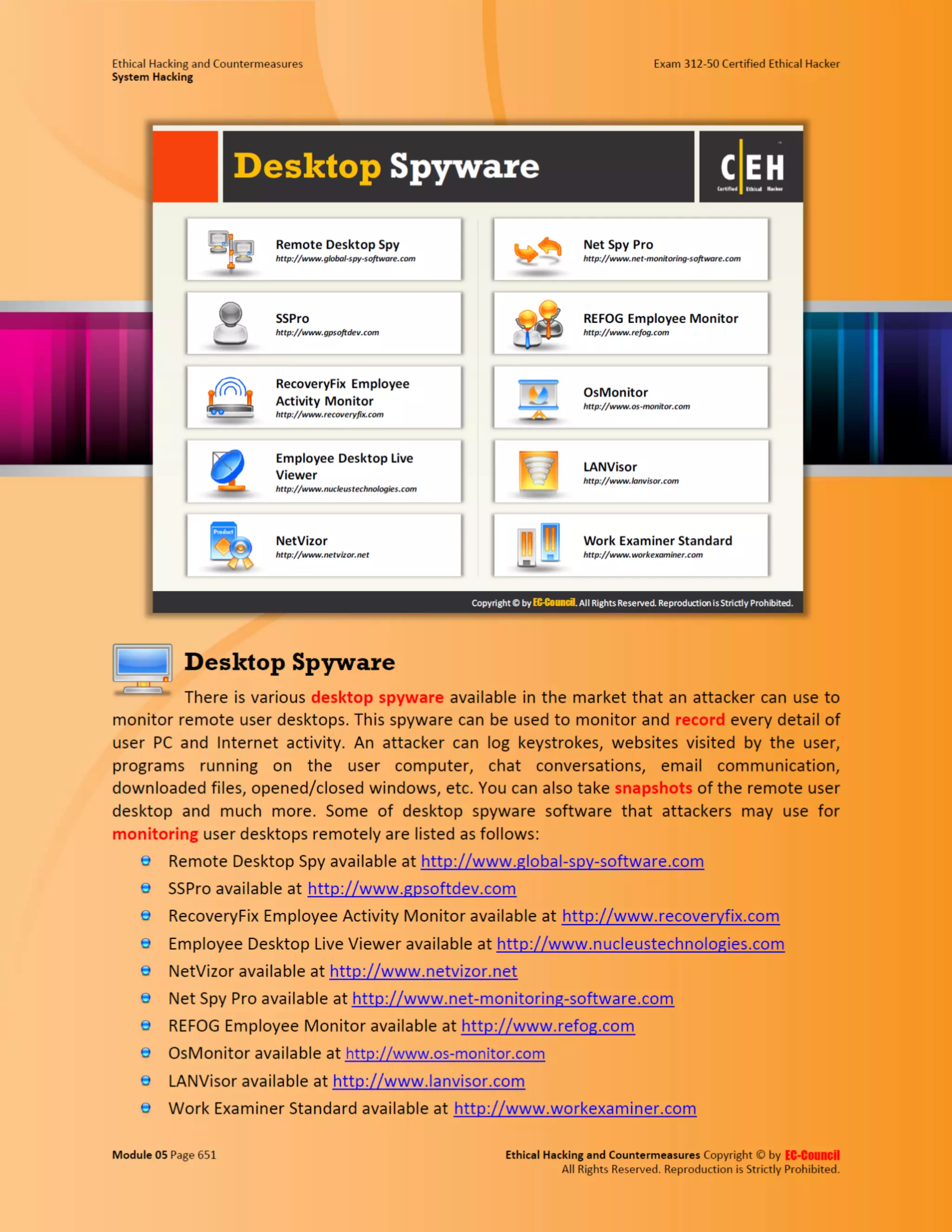 Cehv8 - Module 05: System Hacking