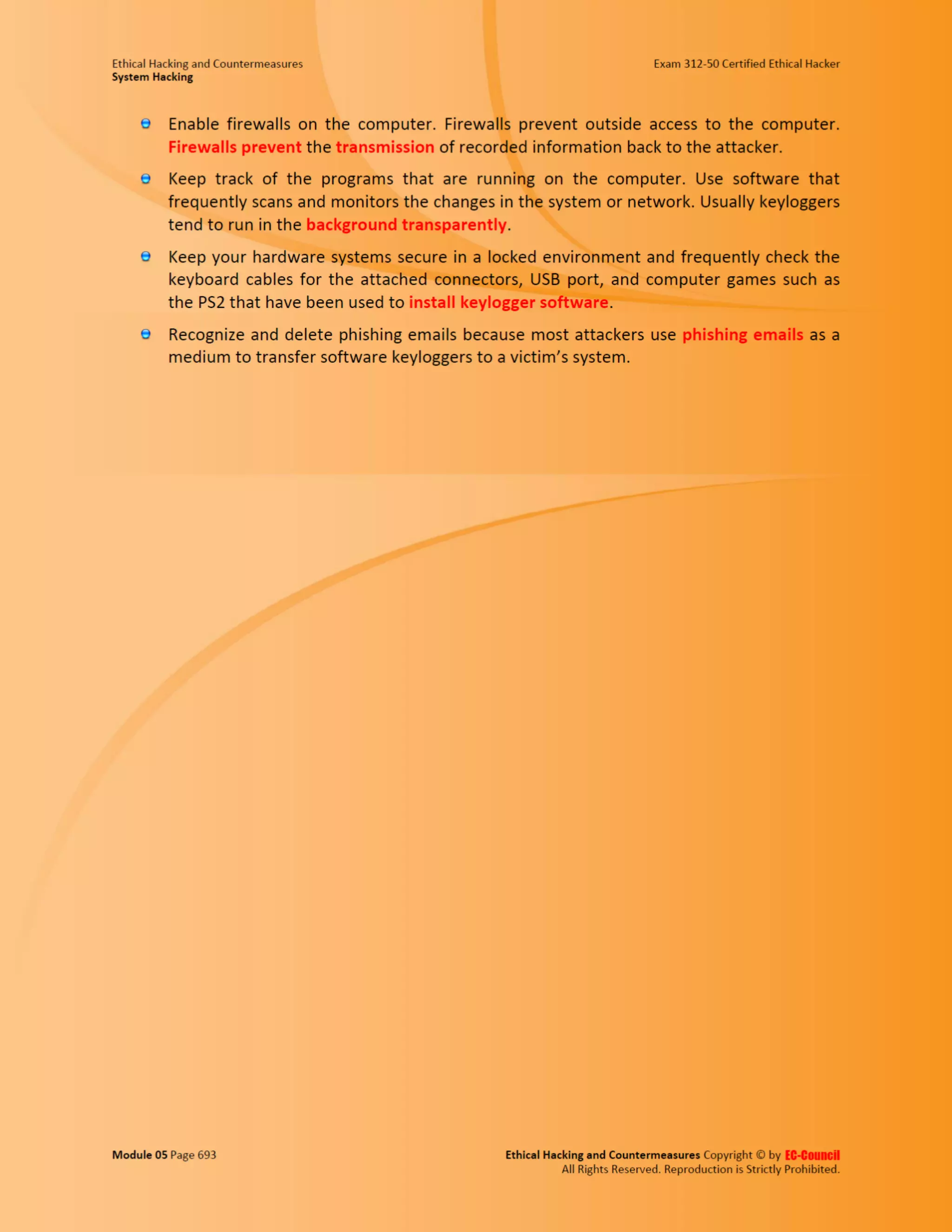 Cehv8 - Module 05: System Hacking