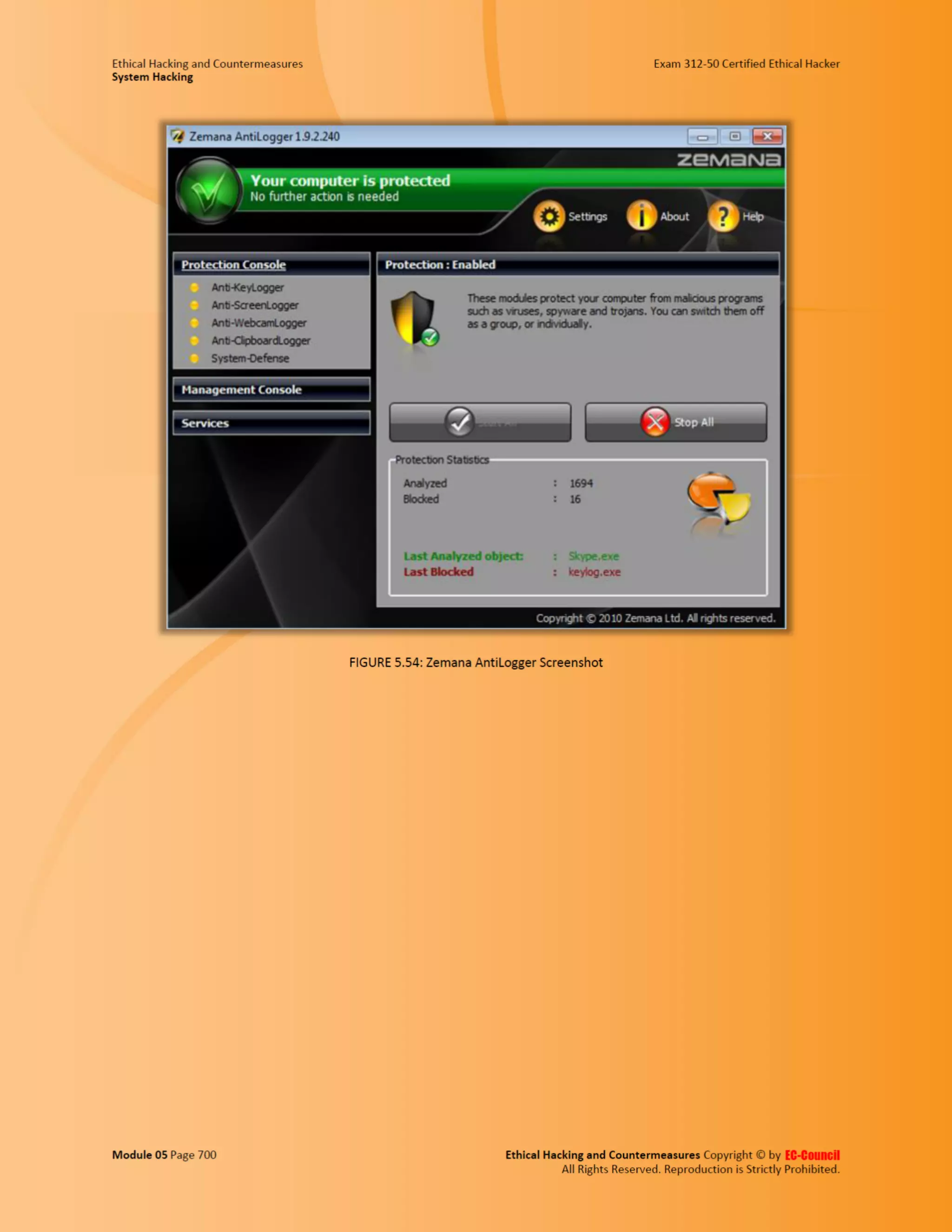 Cehv8 - Module 05: System Hacking