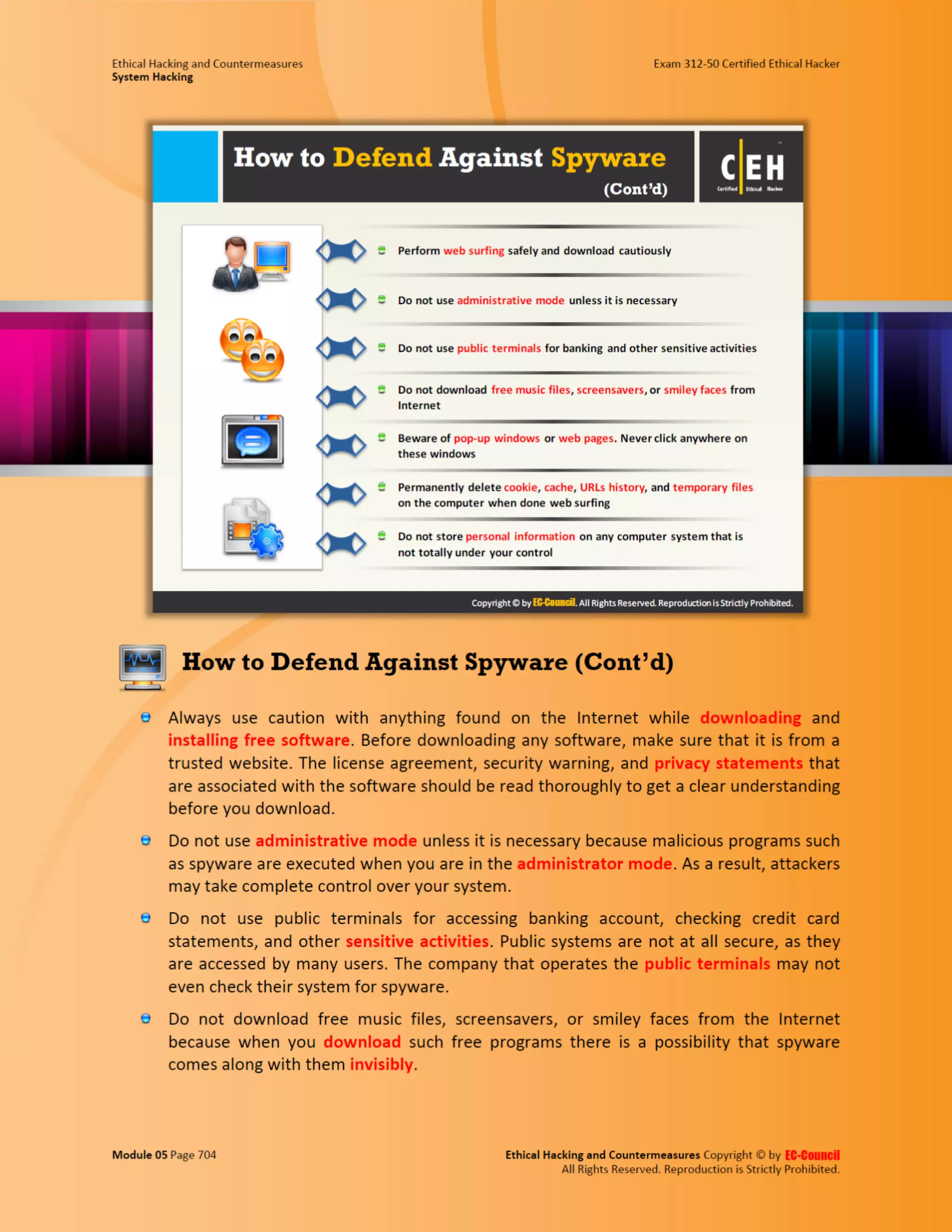 Cehv8 - Module 05: System Hacking