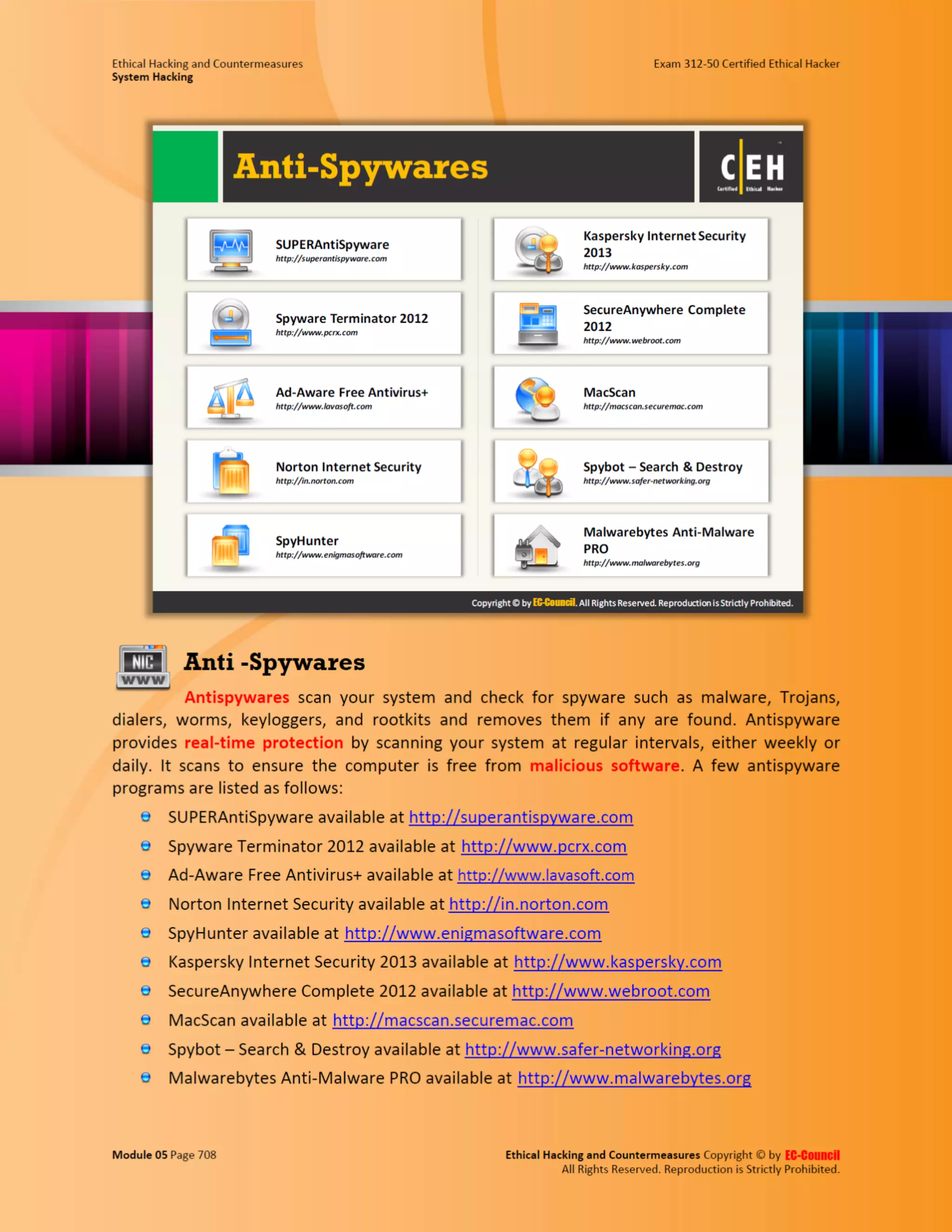 Cehv8 - Module 05: System Hacking