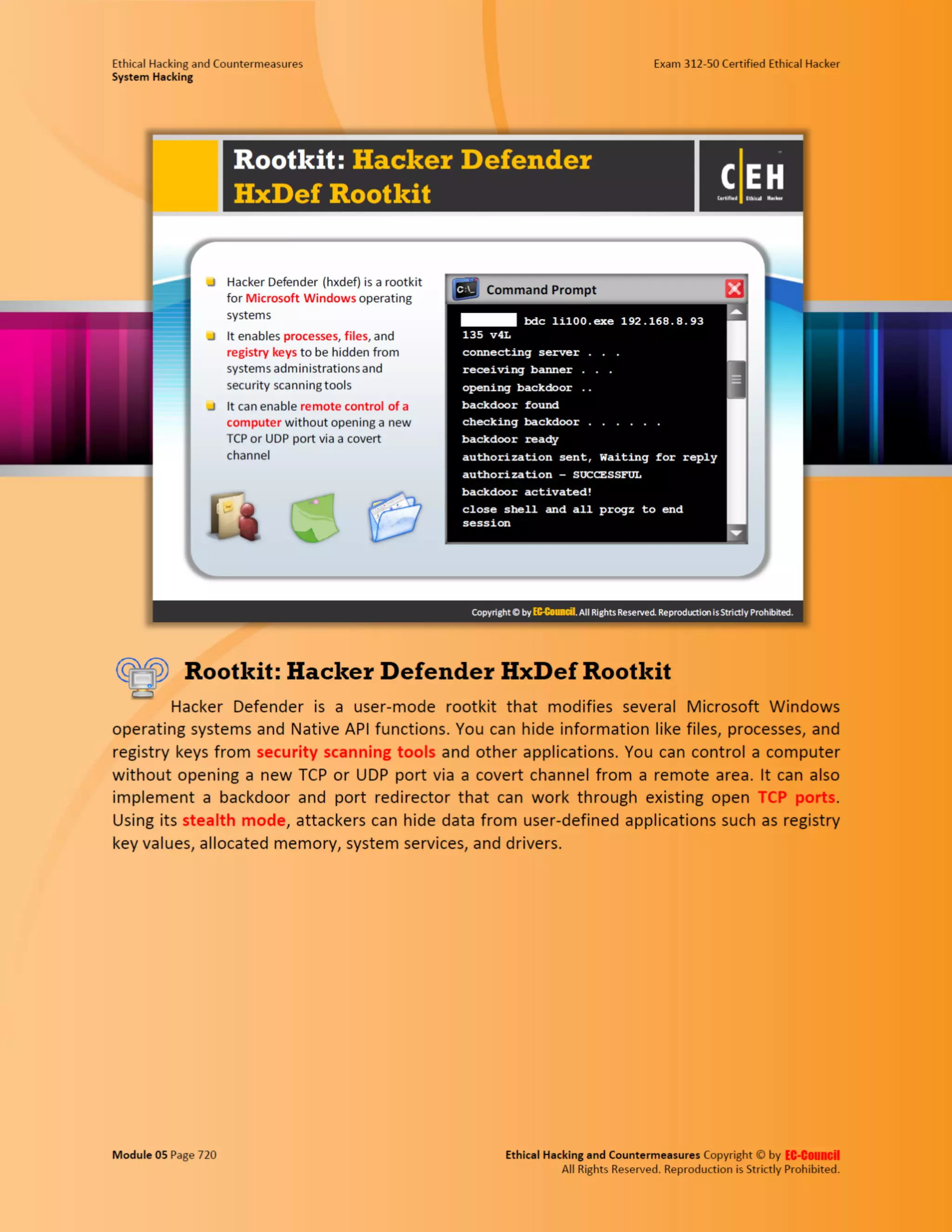 Cehv8 - Module 05: System Hacking